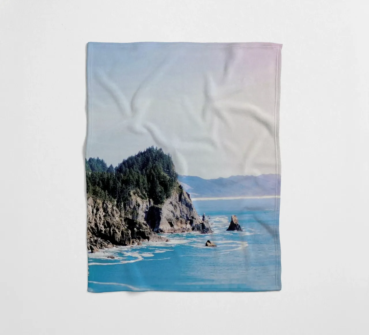 Cape Falcon coperta in pile da Leah Flores