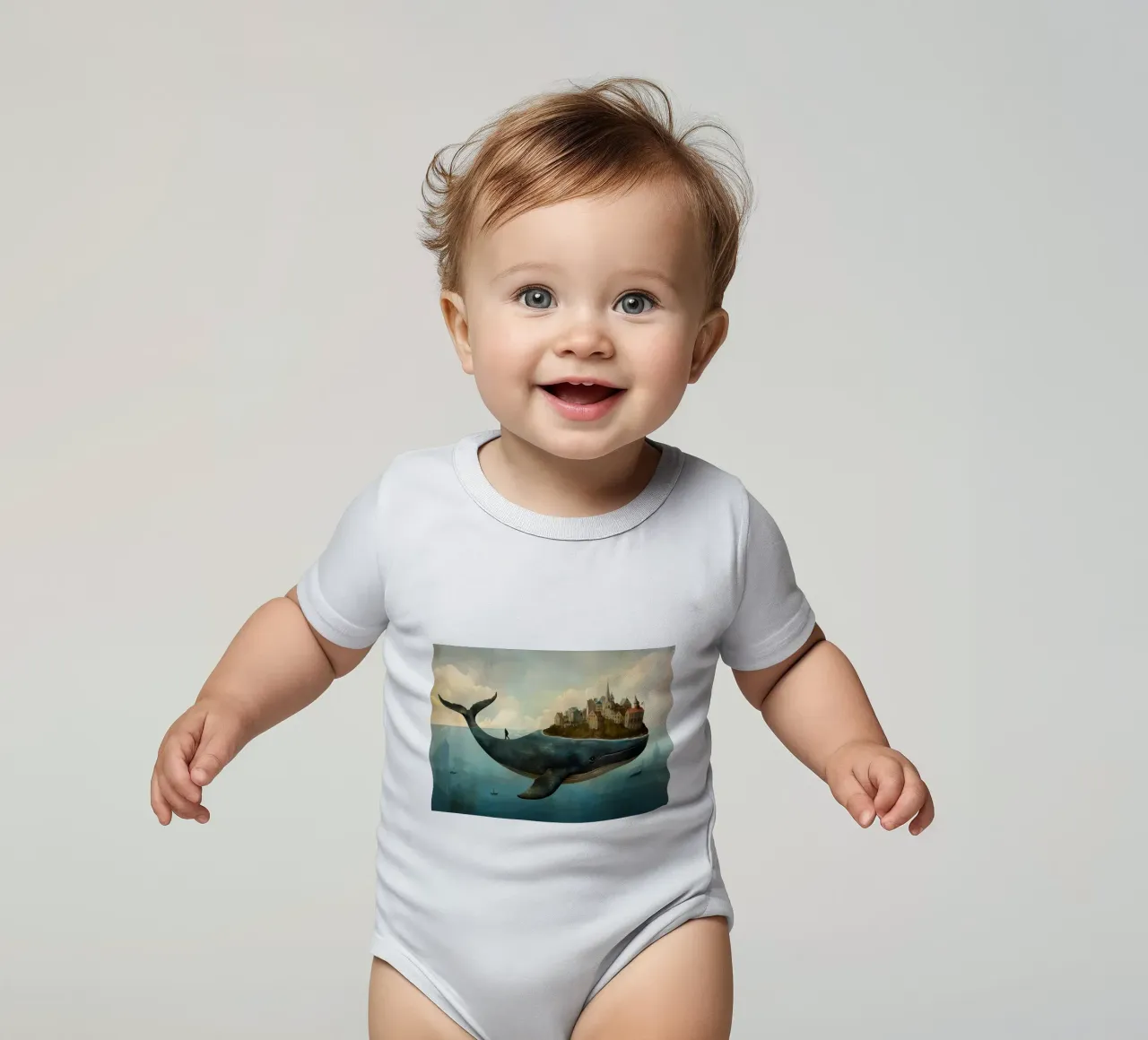 The Journey of Worlds body neonato maniche corte da christephania