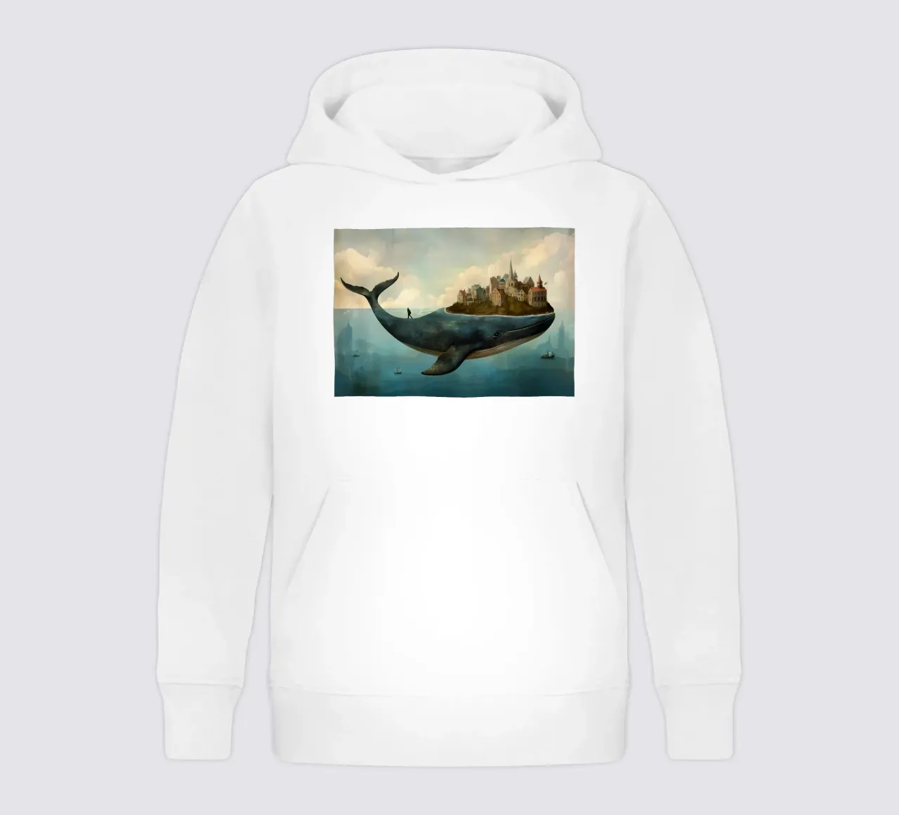 The Journey of Worlds felpa bambino con cappuccio da christephania