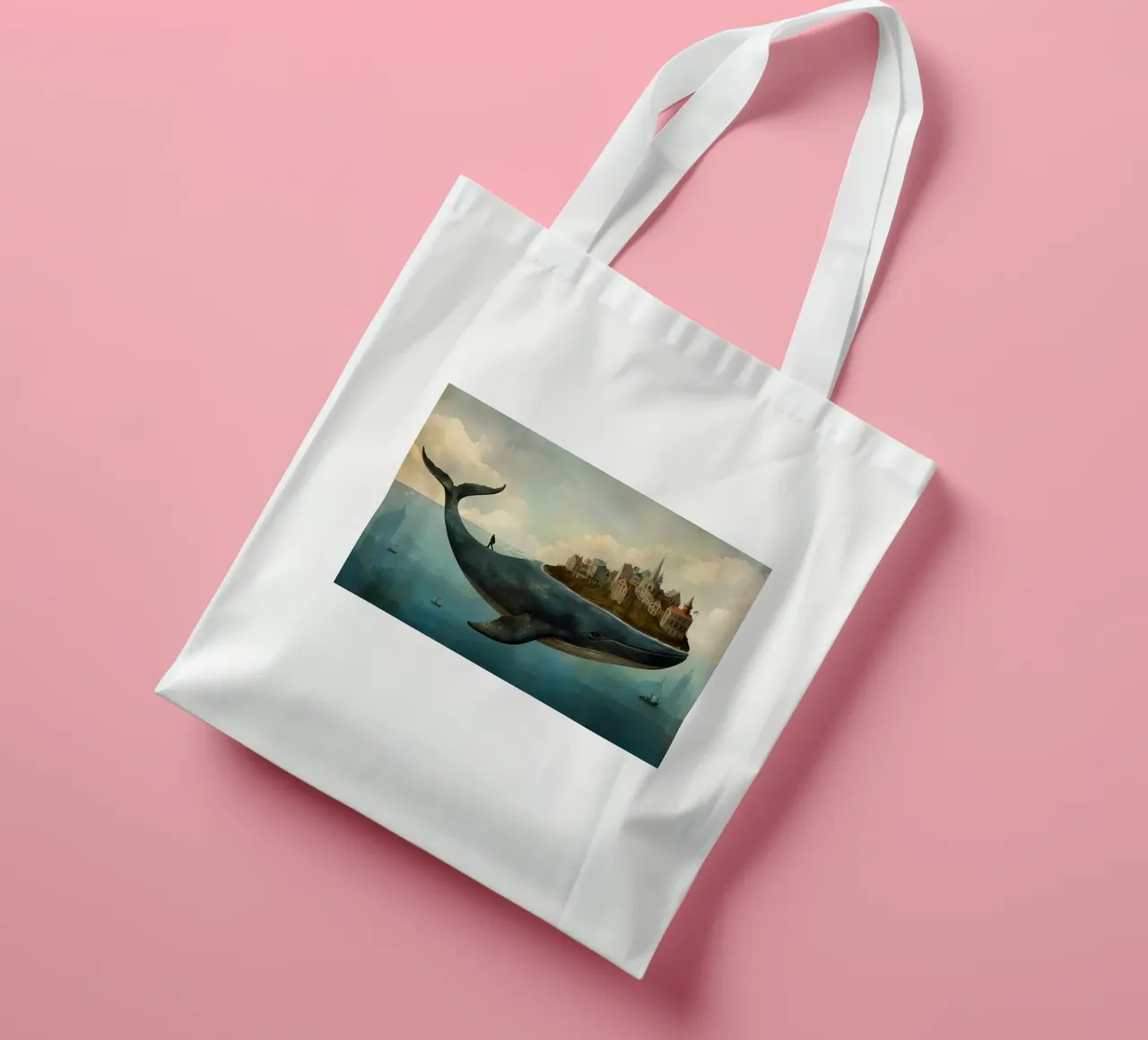 The Journey of Worlds borsa in juta da christephania