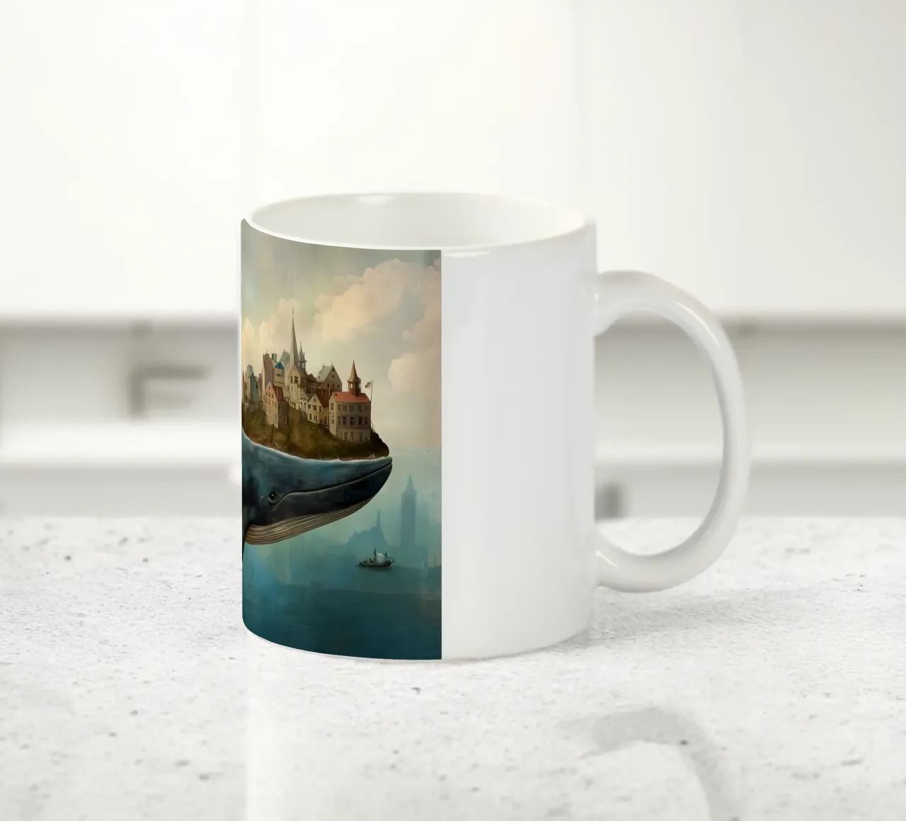 The Journey of Worlds Keramik Tasse von christephania