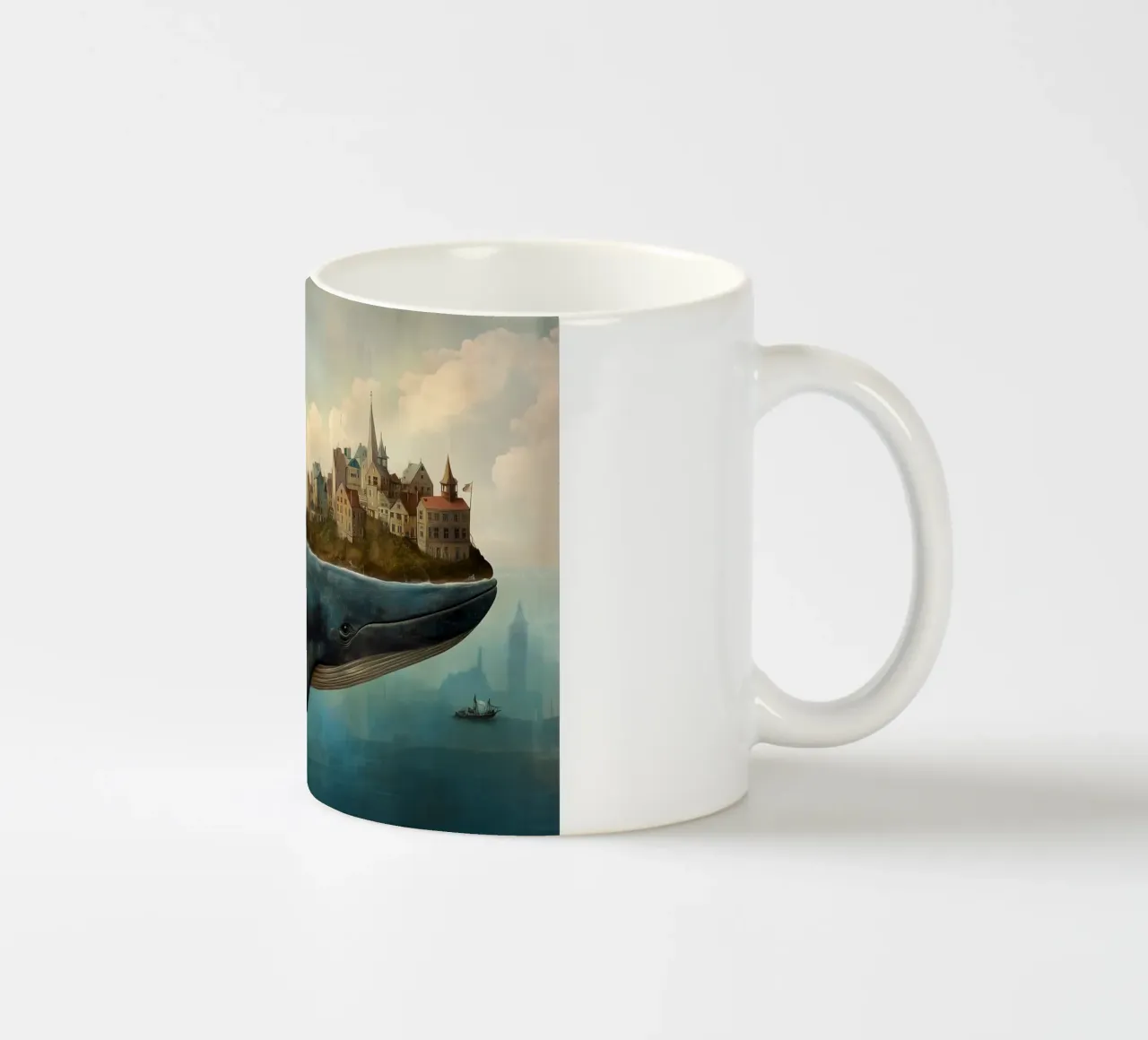 The Journey of Worlds tazza in ceramica da christephania