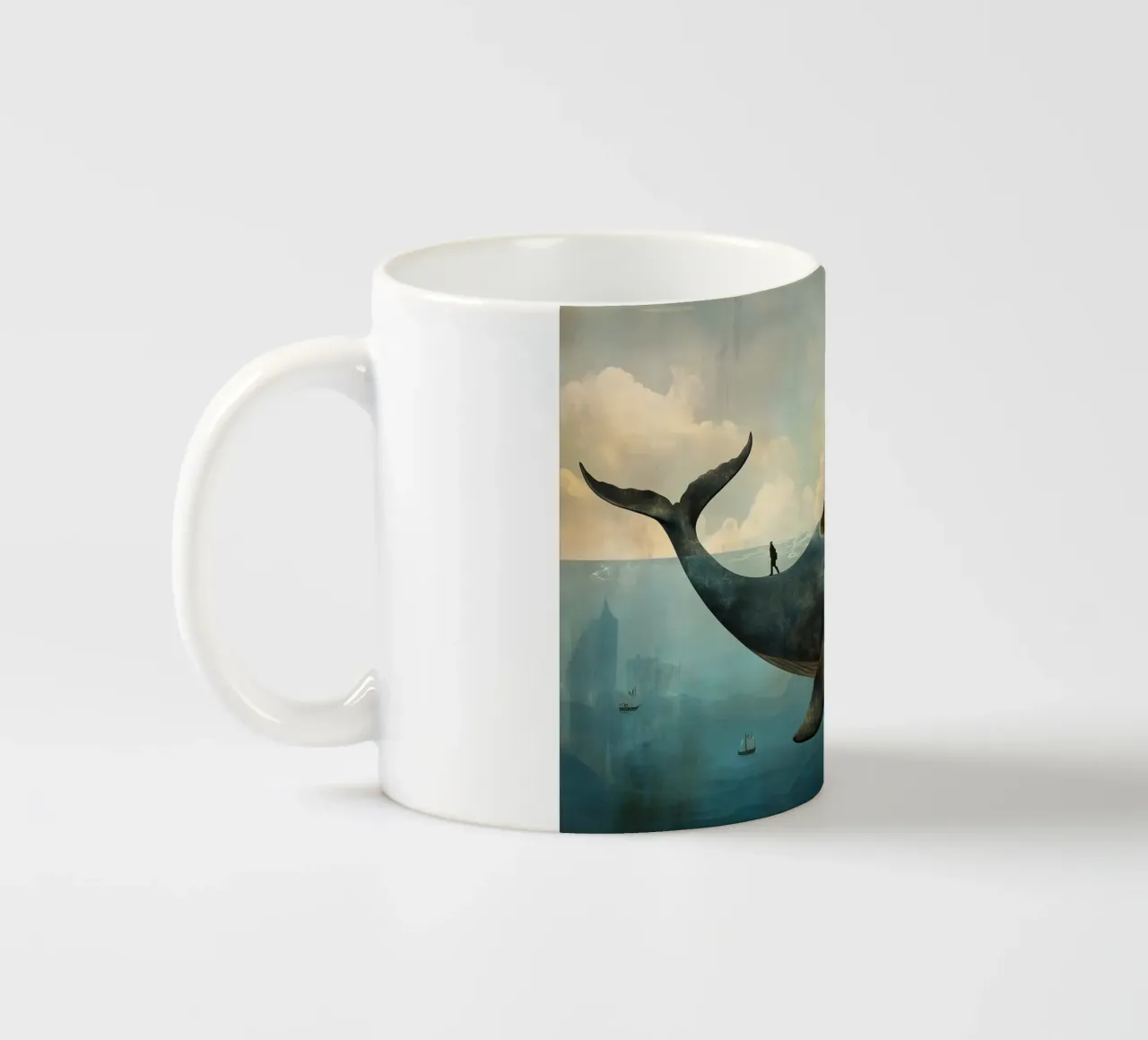 The Journey of Worlds tazza in ceramica da christephania