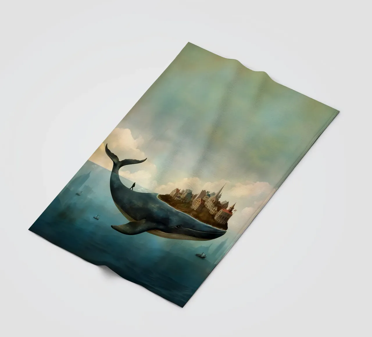 The Journey of Worlds coperta in pile da christephania