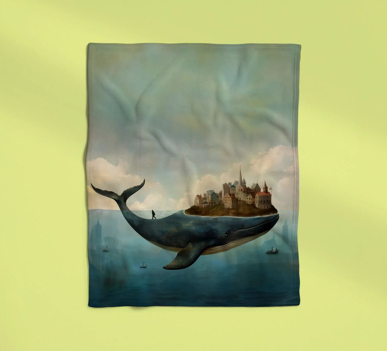 The Journey of Worlds coperta in pile da christephania