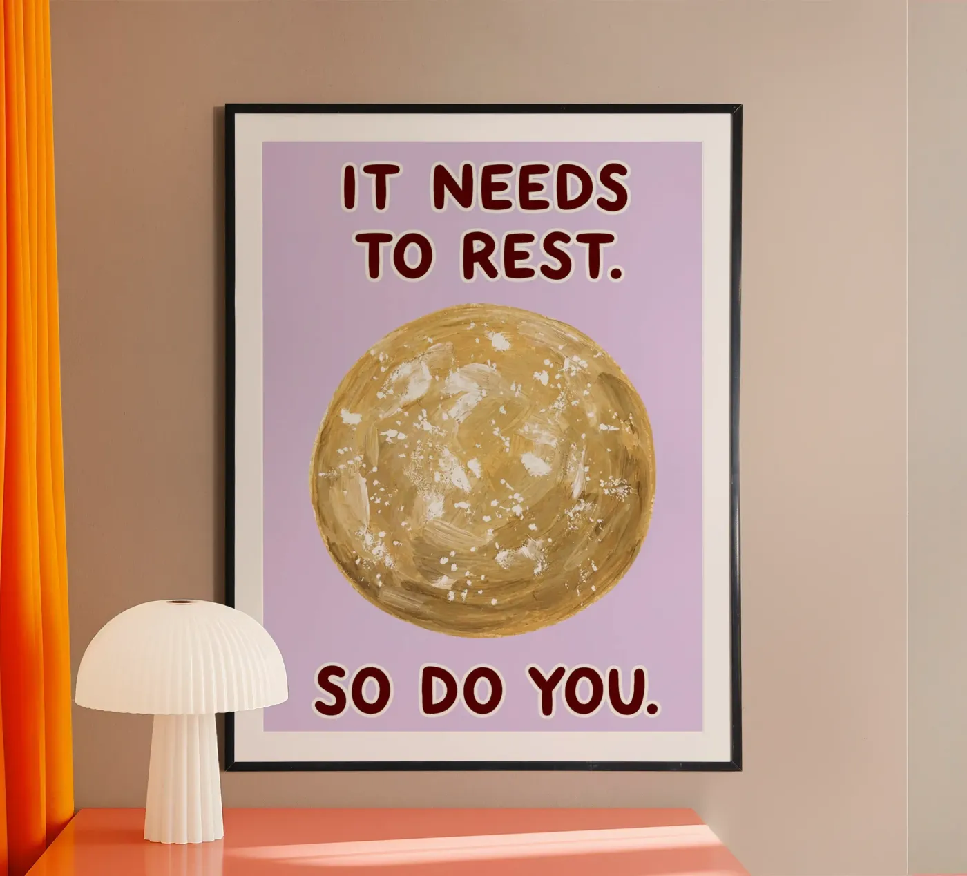 it needs to rest poster by Shillas