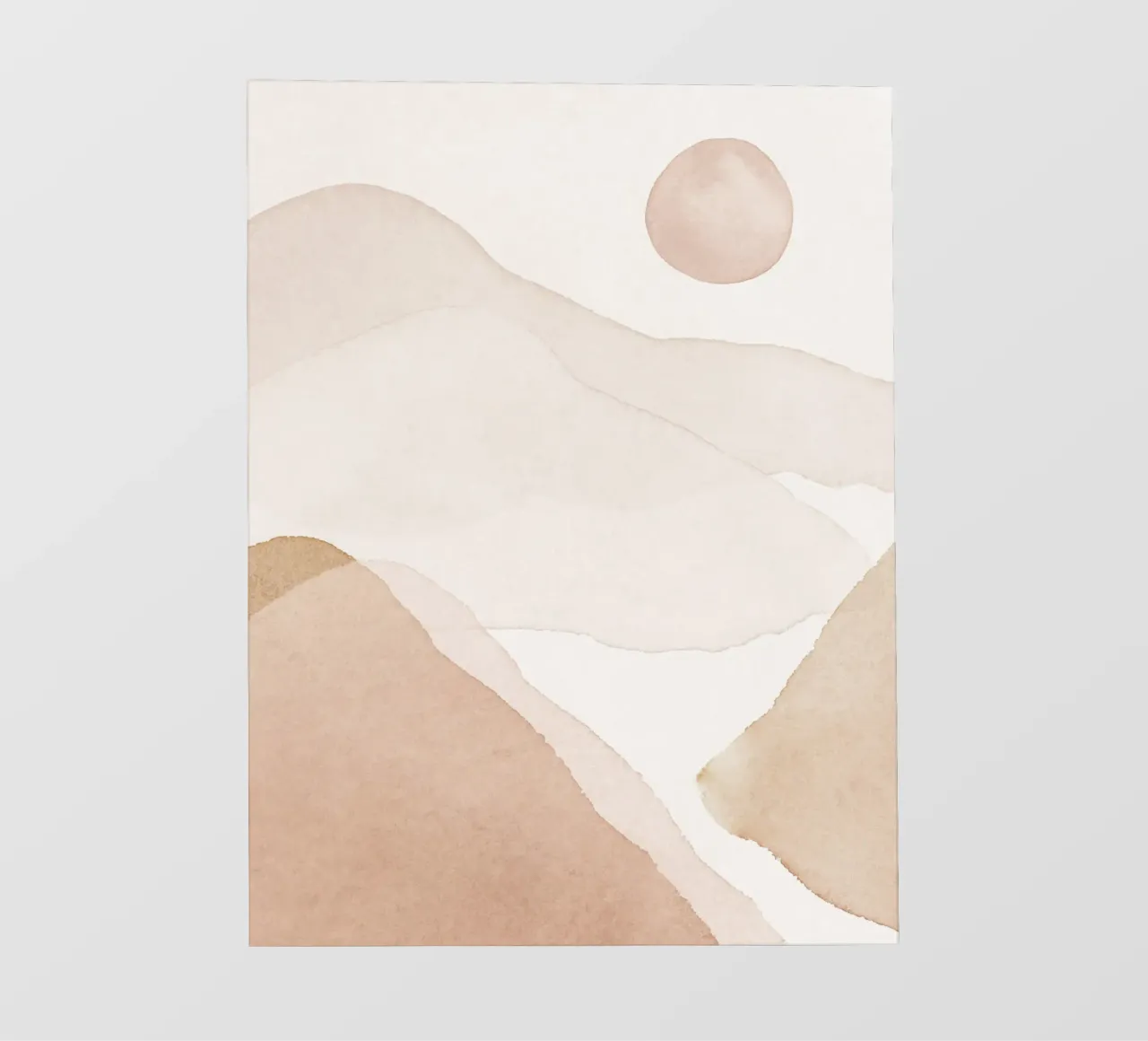 Gentle hills - abstract nature pvc cover by Whole©