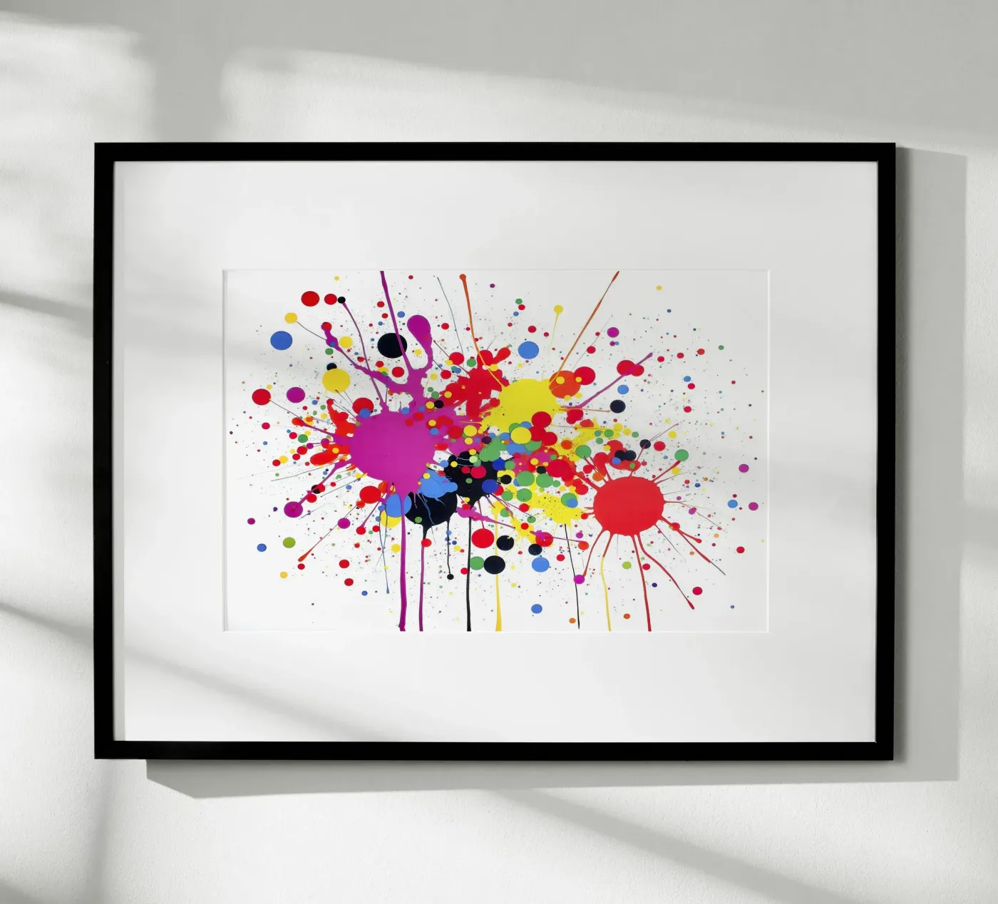 Farbspritzer Poster von rheyes