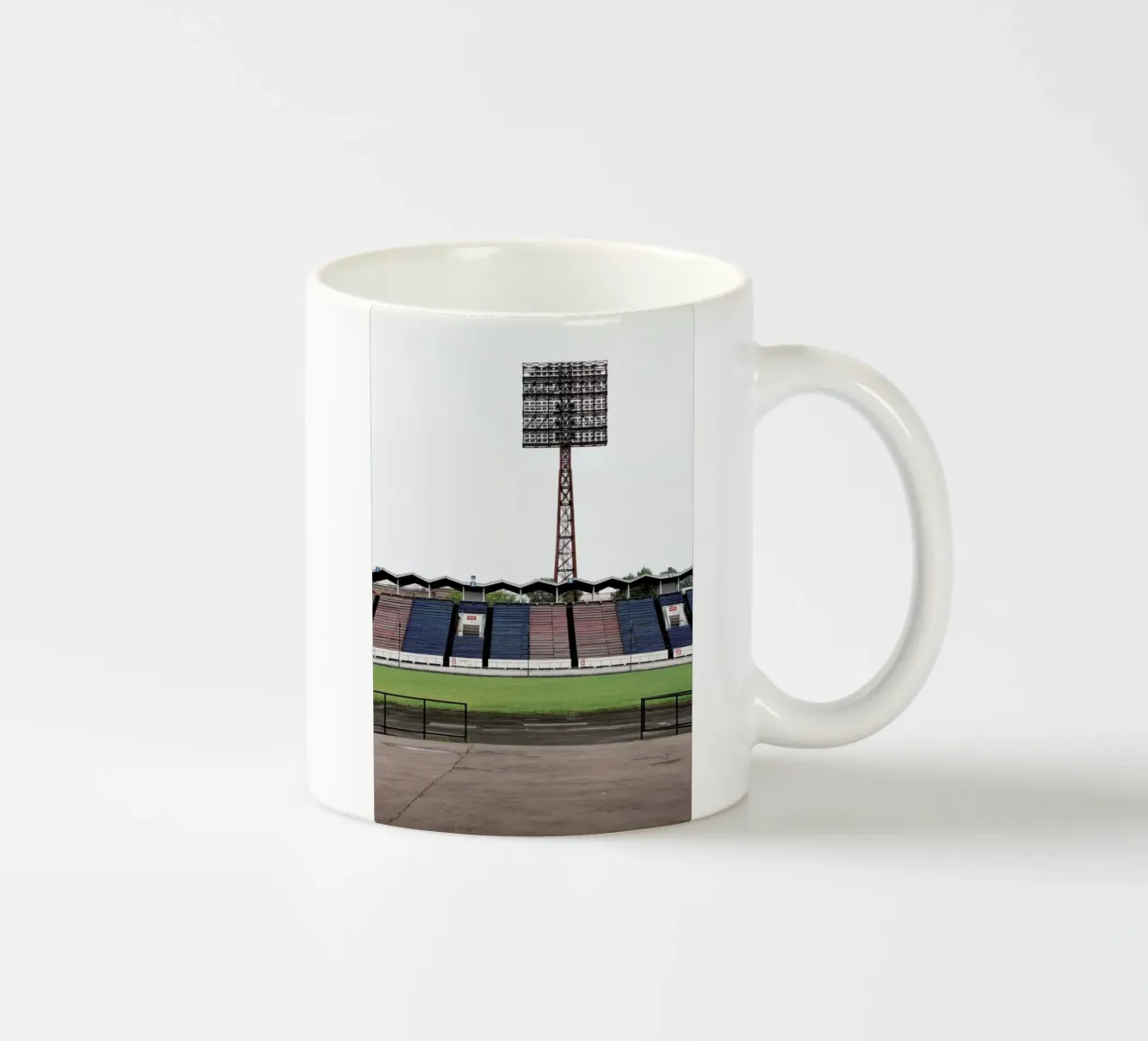 You Never Walk Alone ceramic mug by Jan Luzar
