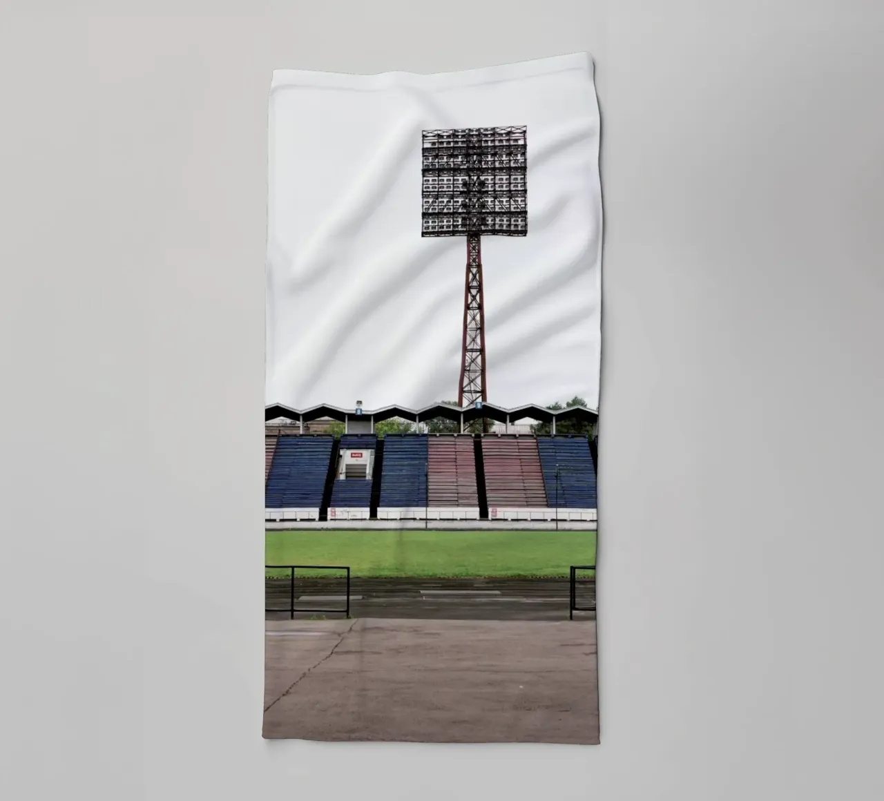 You Never Walk Alone towel by Jan Luzar