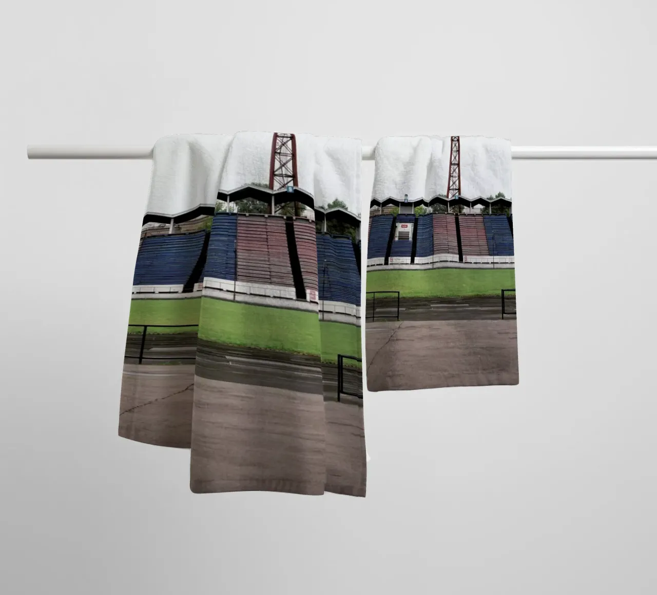 You Never Walk Alone towel by Jan Luzar