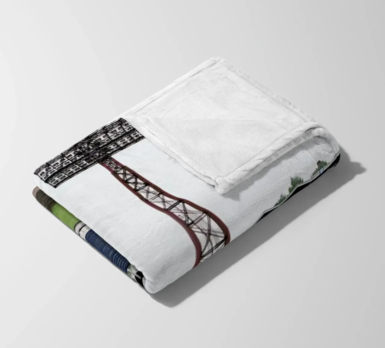 You Never Walk Alone fleece blanket by Jan Luzar