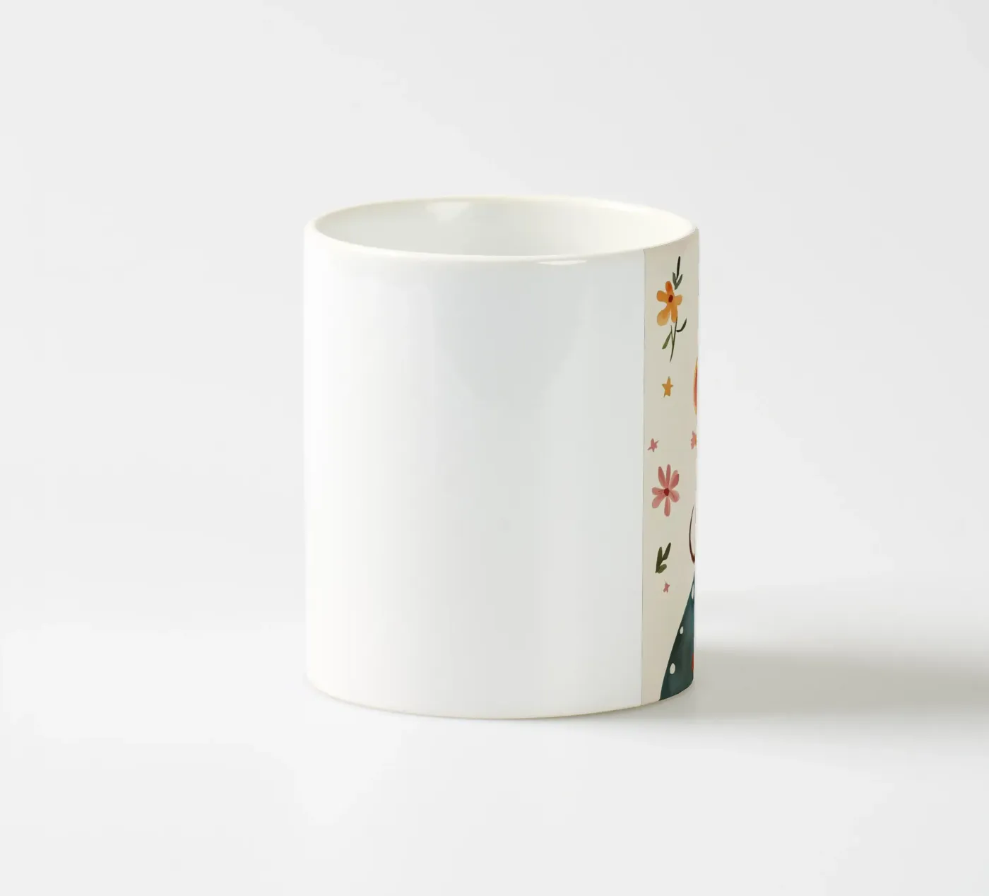 Tiny Planet Mouse ceramic mug by Lilo