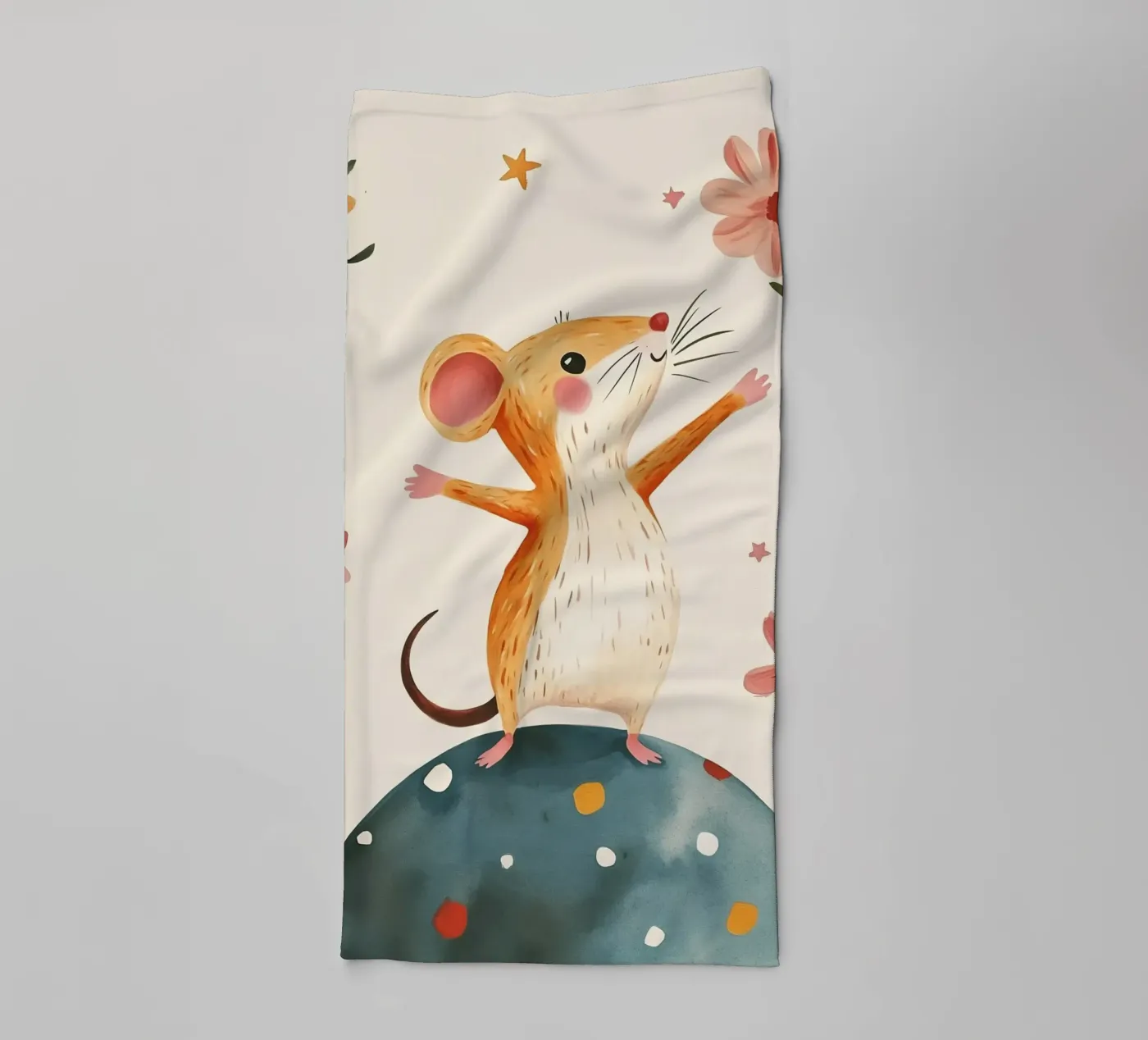 Tiny Planet Mouse Handtuch von Lilo
