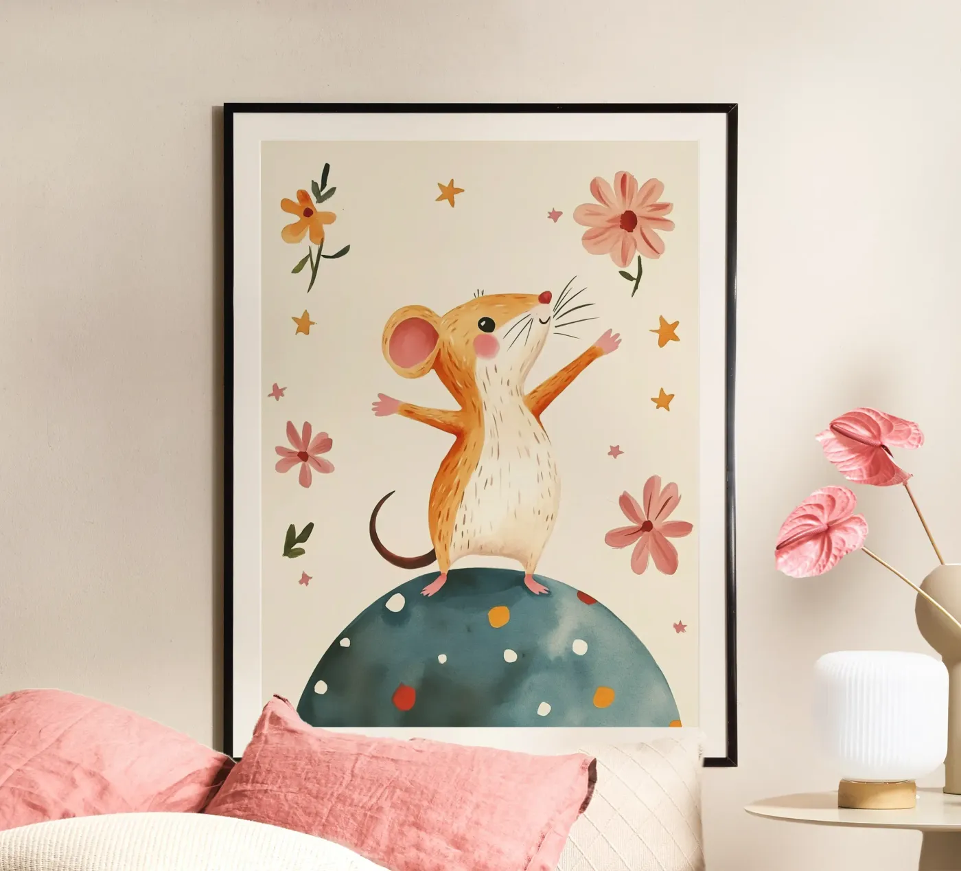 Tiny Planet Mouse poster da Lilo