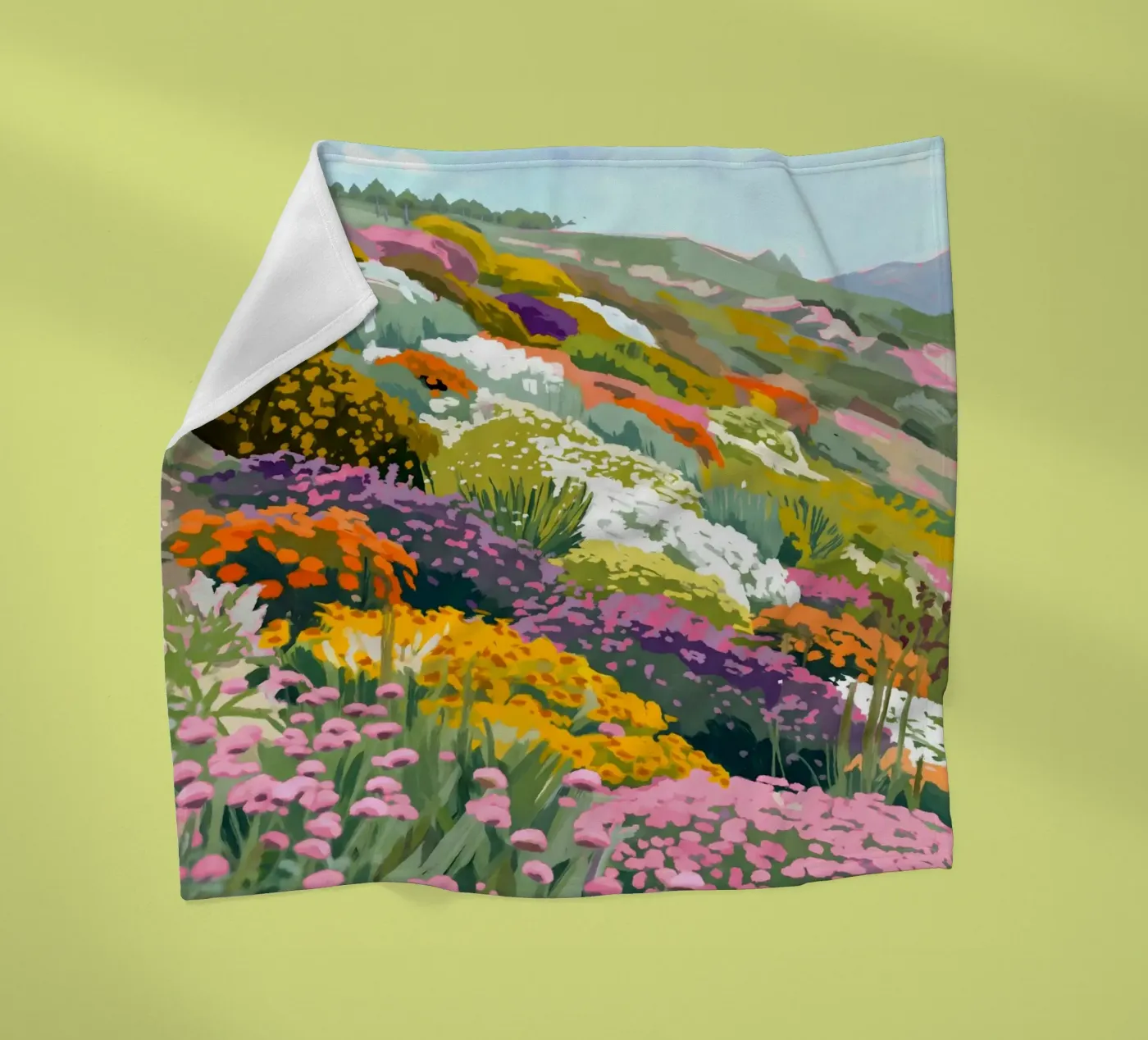 Bloomscape coperta in pile da 83oranges.com