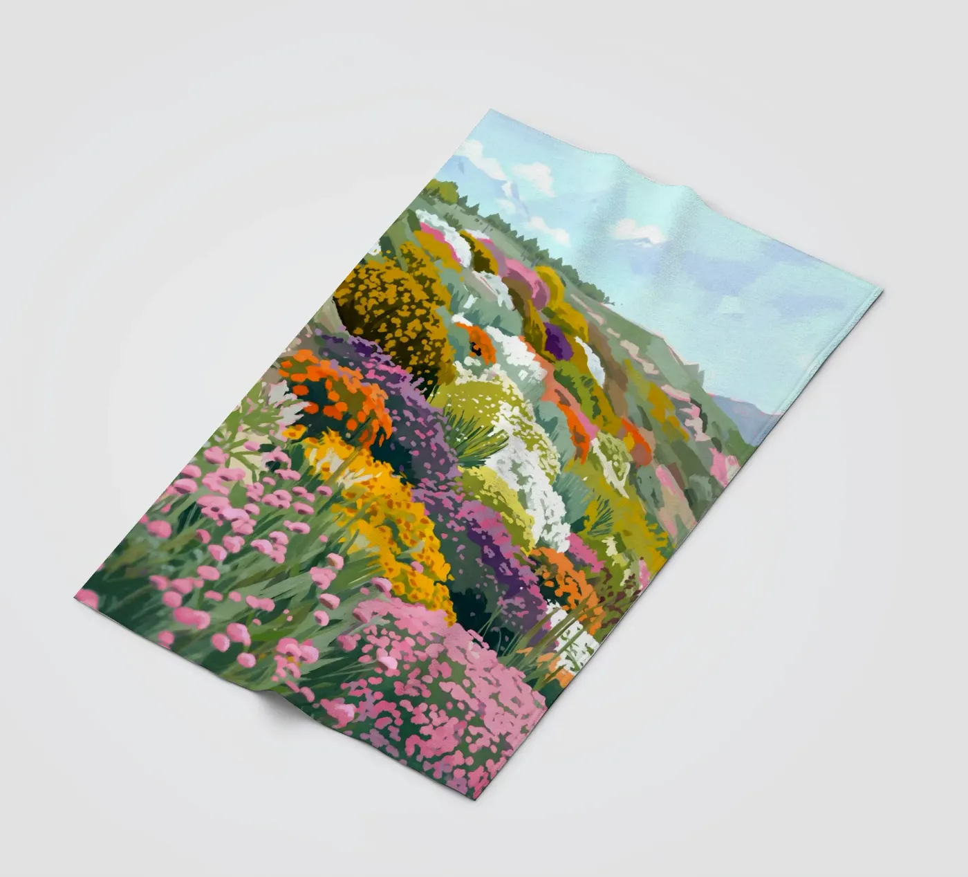 Bloomscape coperta in pile da 83oranges.com
