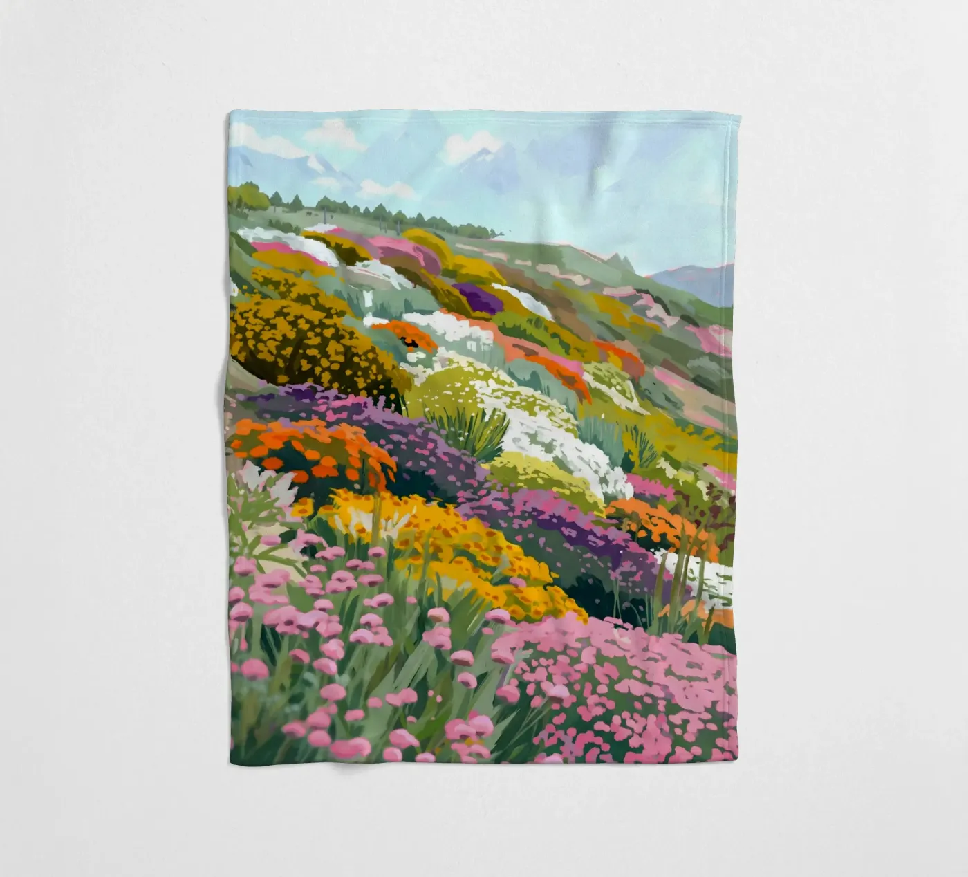 Bloomscape coperta in pile da 83oranges.com