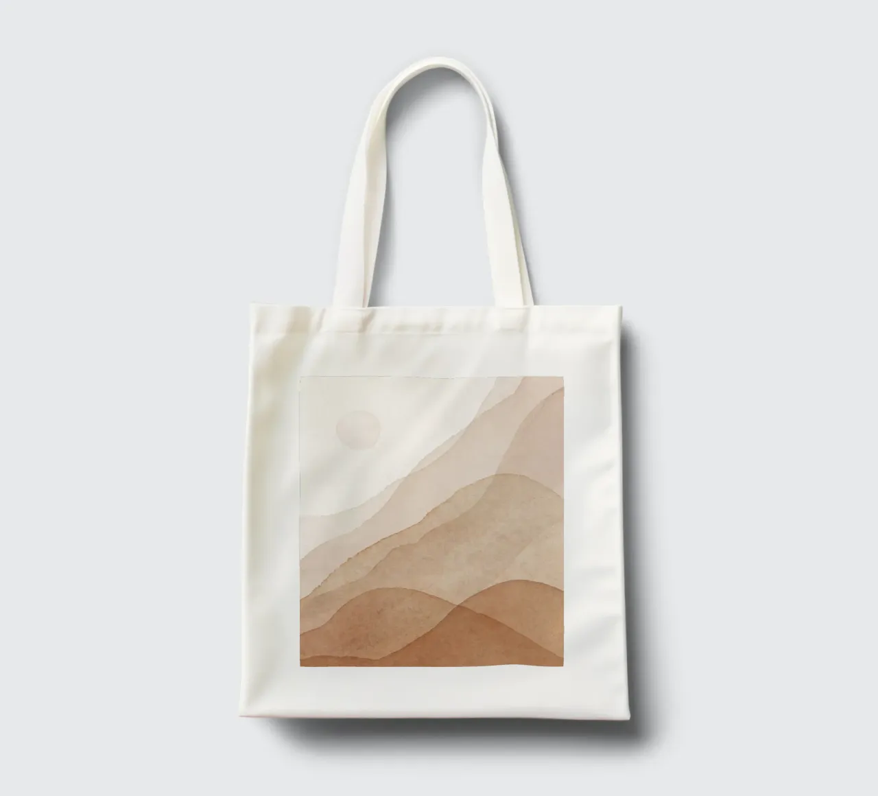 Vagues douces - Paysage abstrait tote bag de Whole©