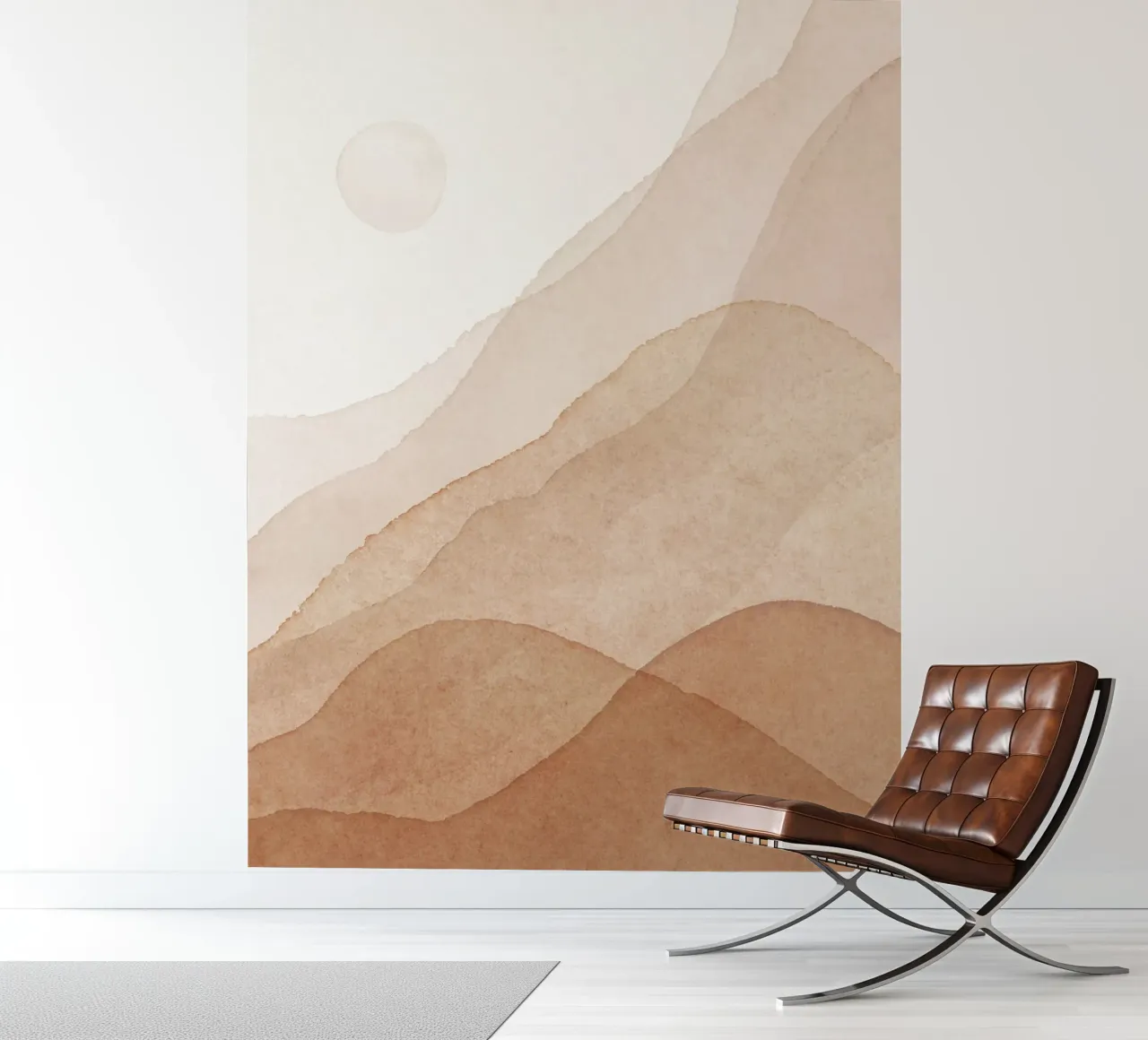 Gentle waves - Abstract landscape photo wallpaper by Whole©
