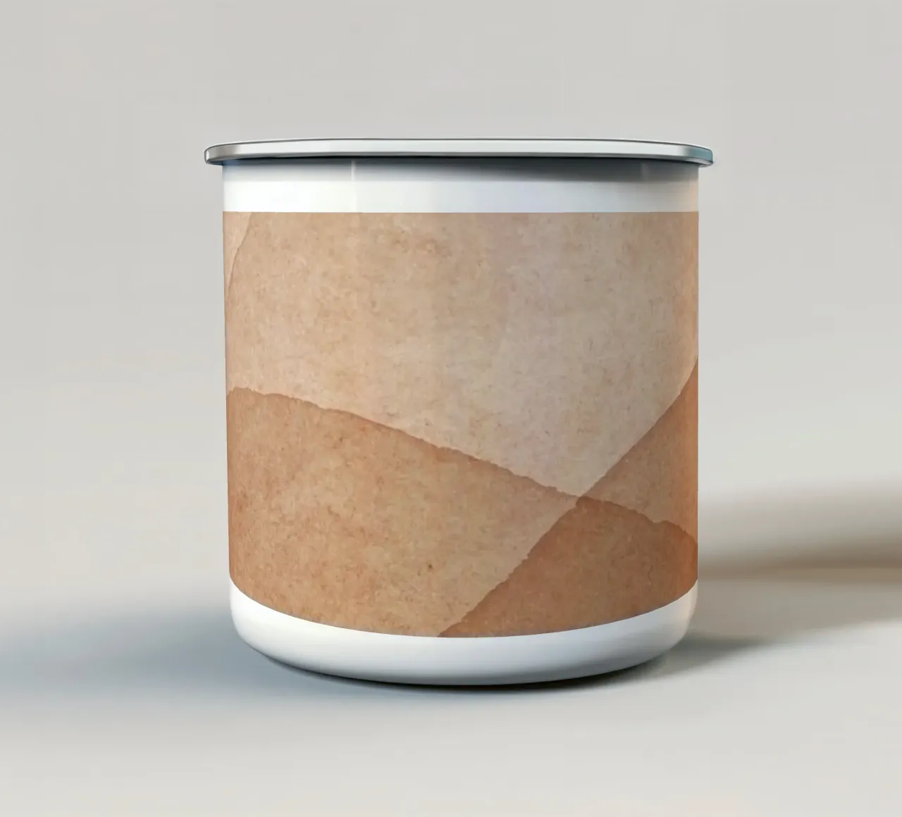 Onde delicate - Paesaggio astratto tazza in smalto da Whole©