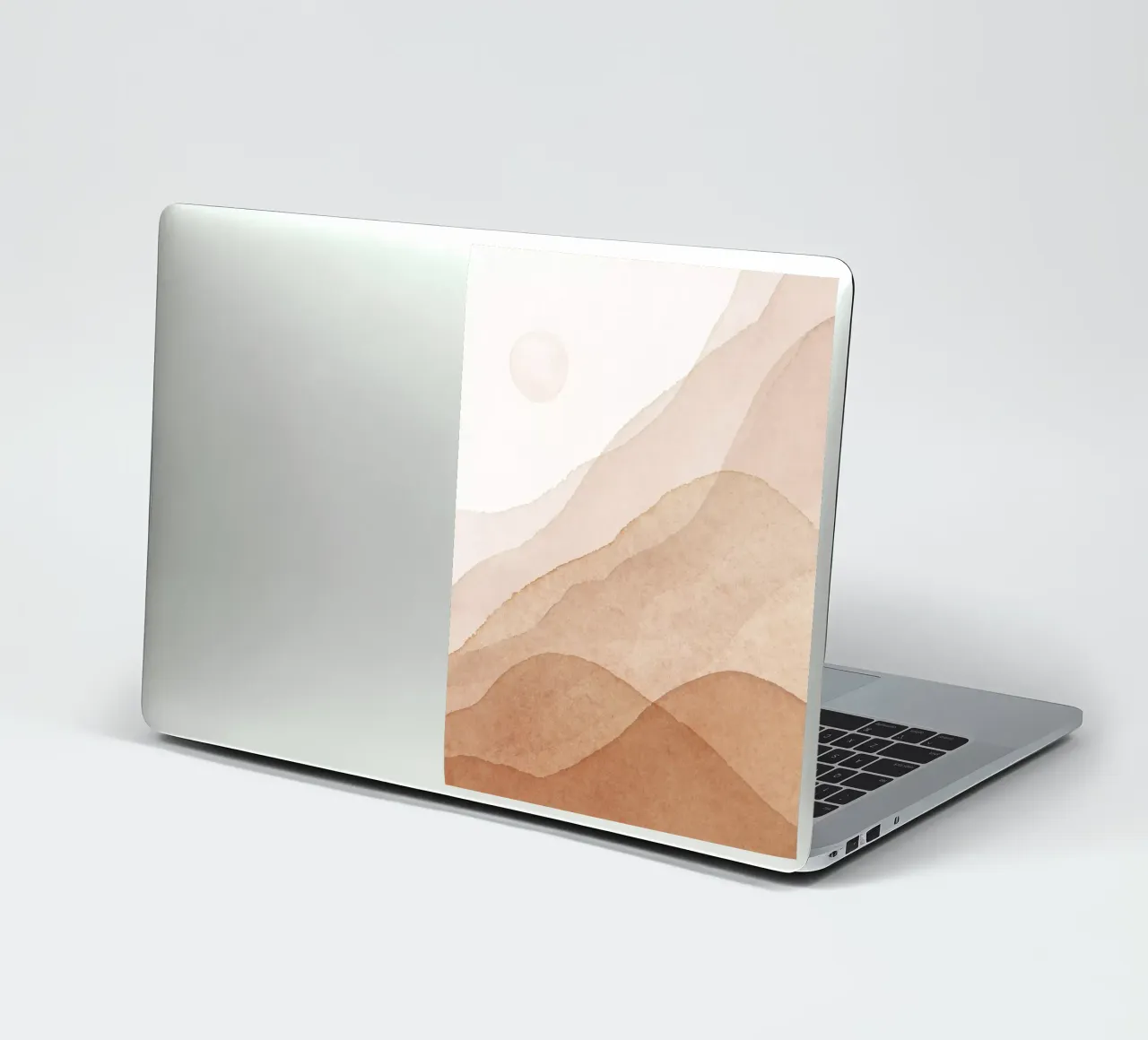 Gentle waves - Abstract landscape sticker by Whole©
