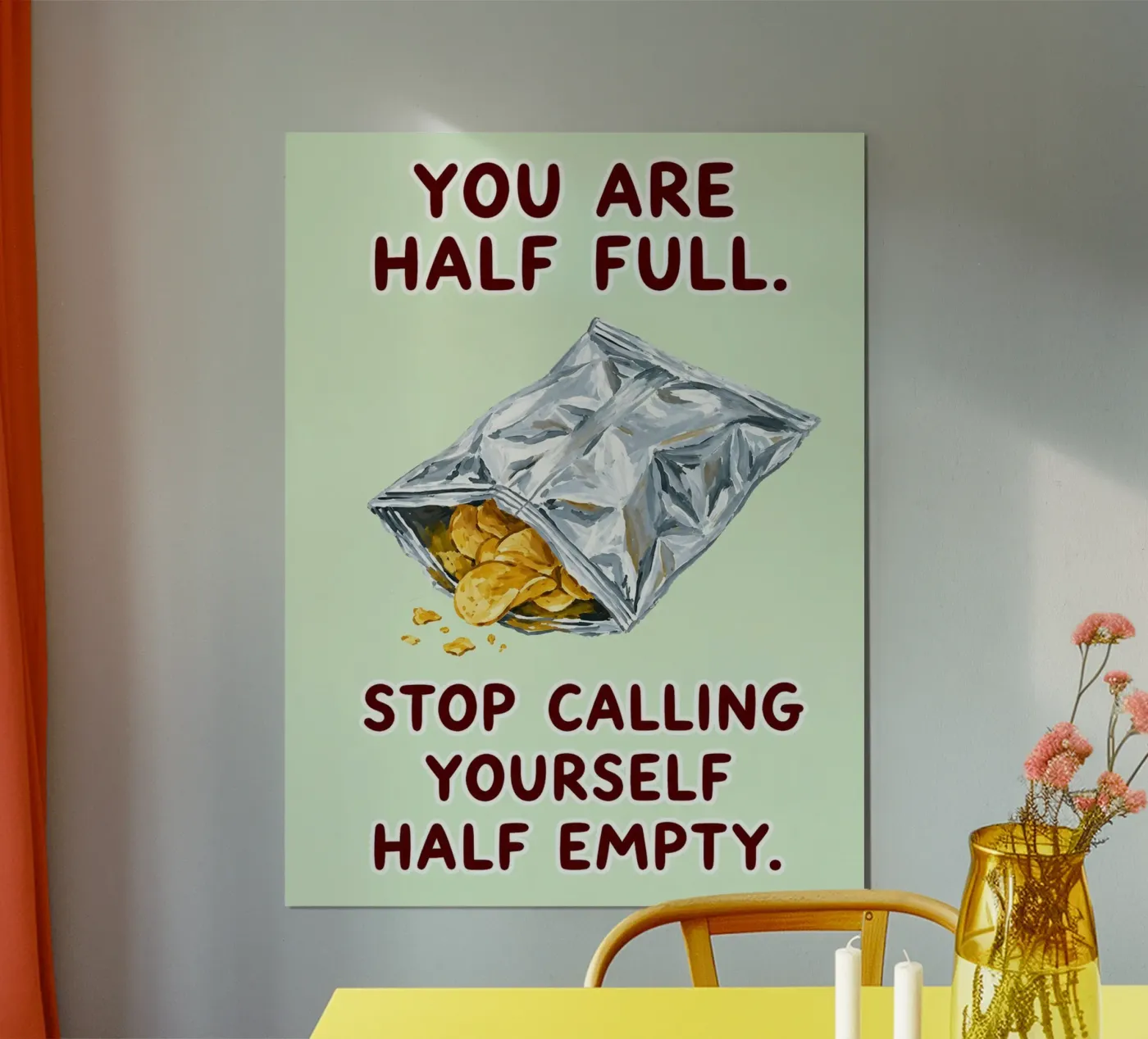 sei ottimista poster da Shillas