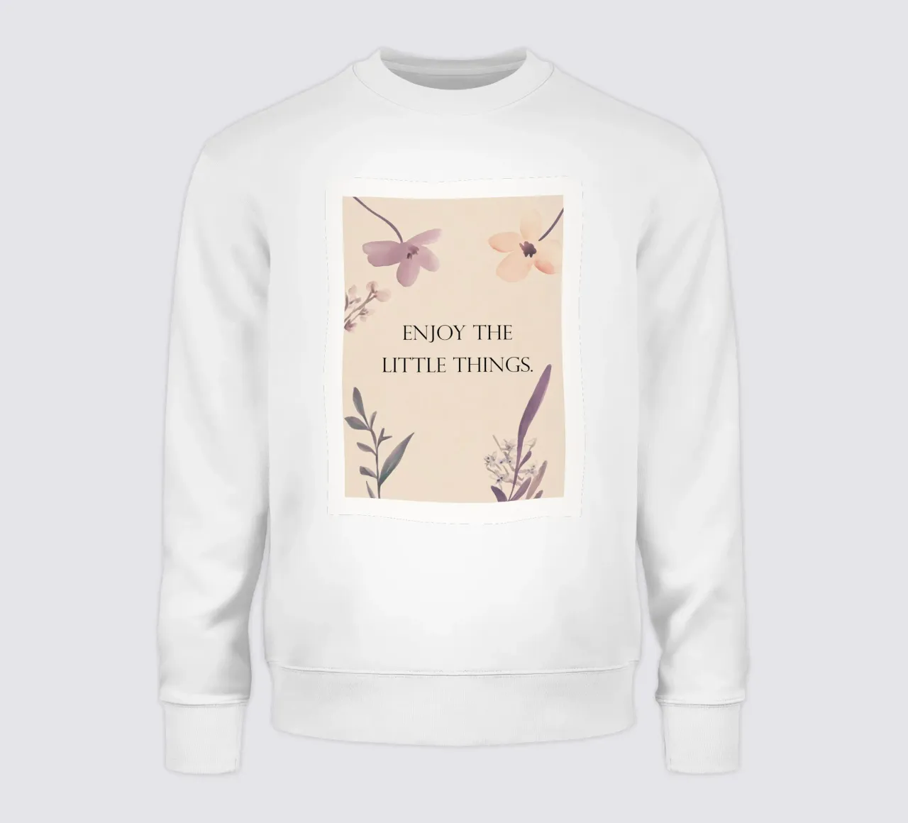 Enjoy The Little Things felpa da treechild