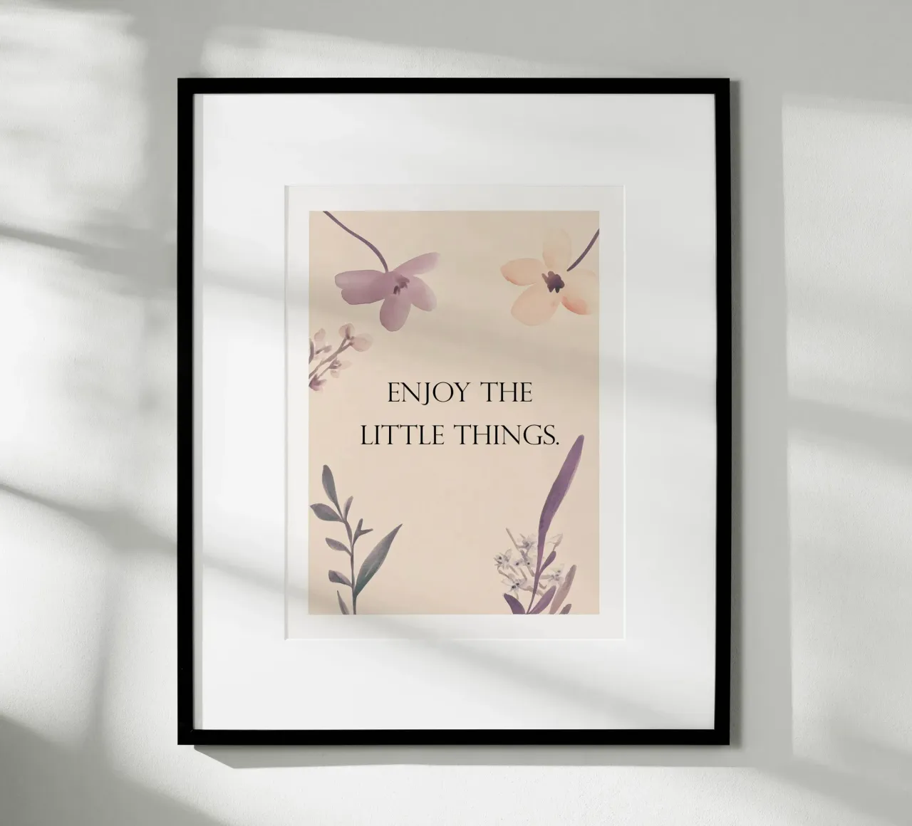 Enjoy The Little Things carta hahnemühle da treechild
