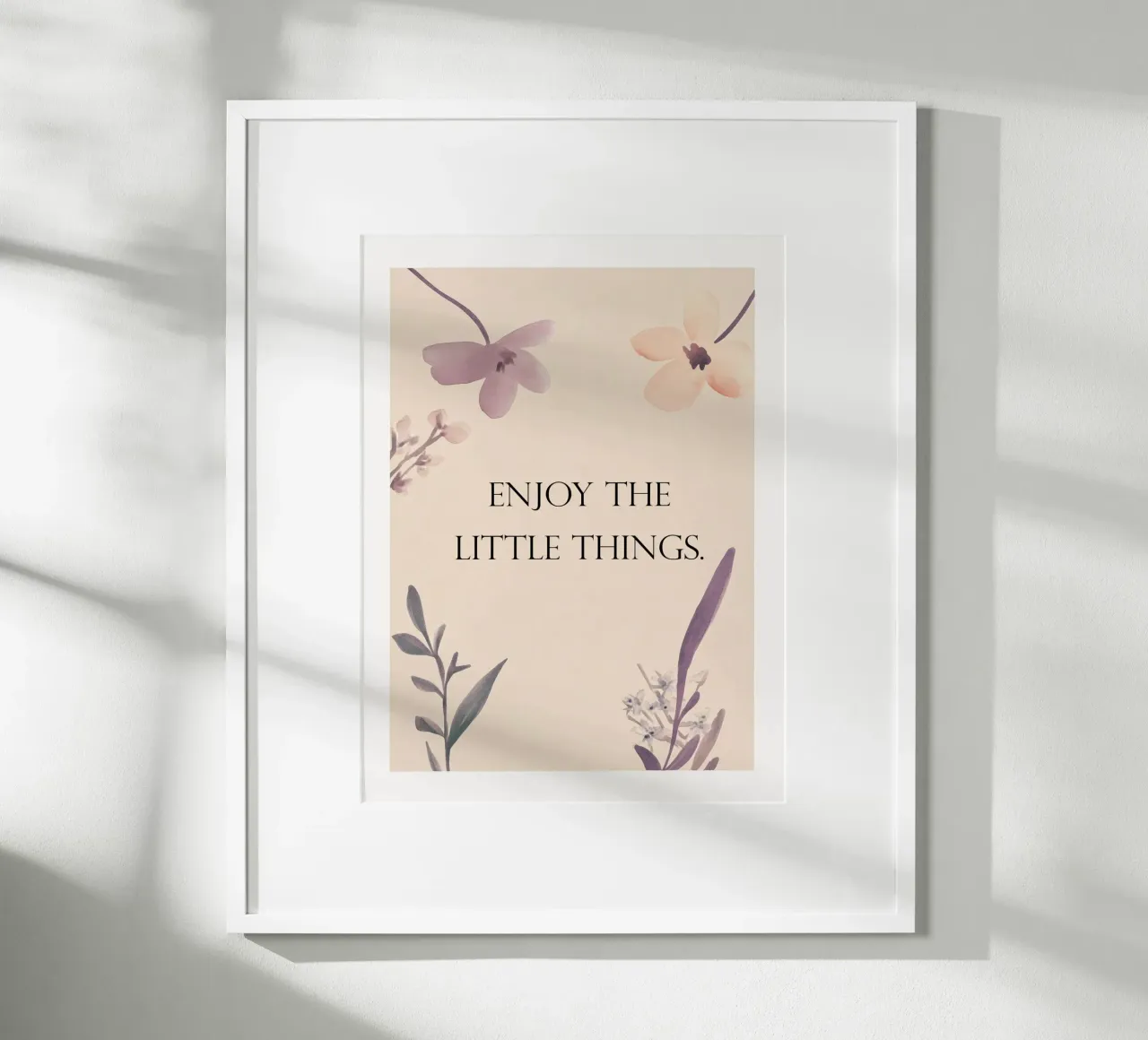 Enjoy The Little Things carta hahnemühle da treechild