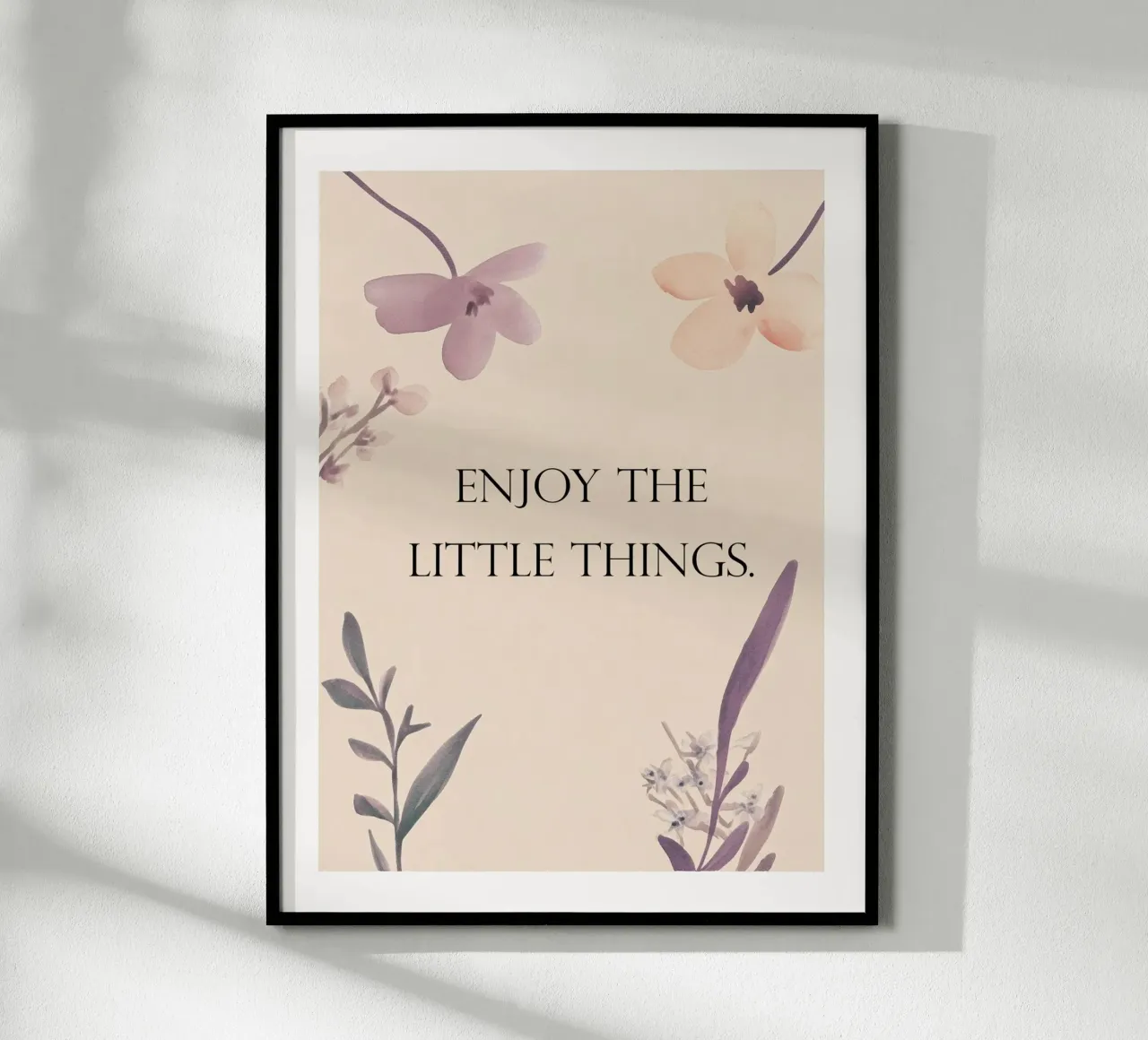 Enjoy The Little Things carta hahnemühle da treechild