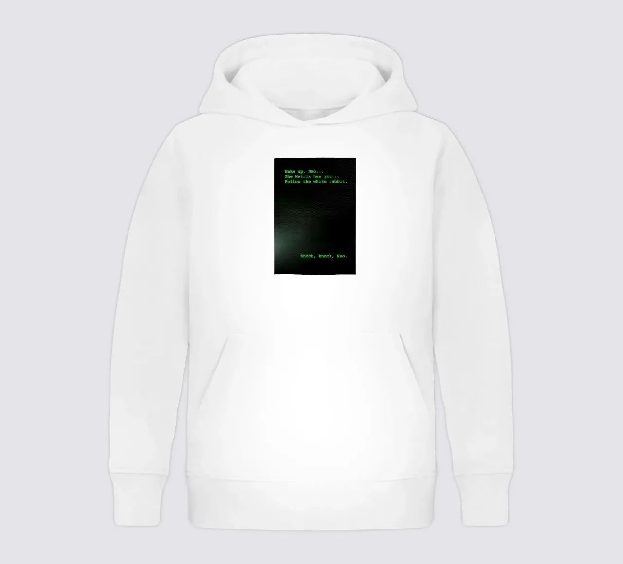 Wake Up Neo kids hoodie by nabakumov