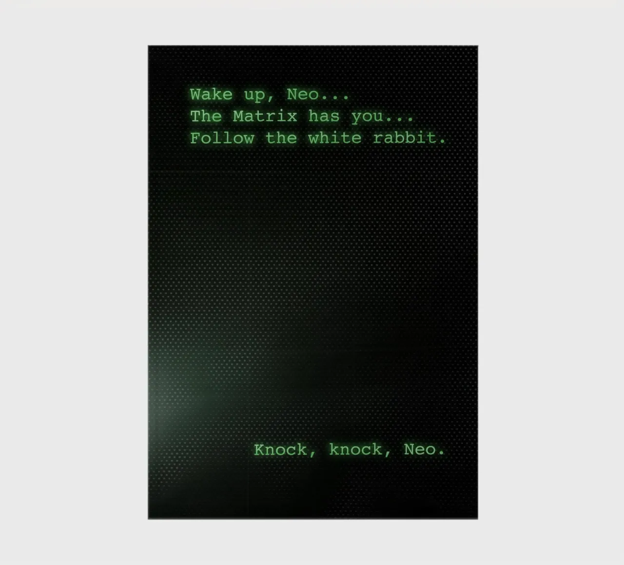 Wake Up Neo notebook by nabakumov