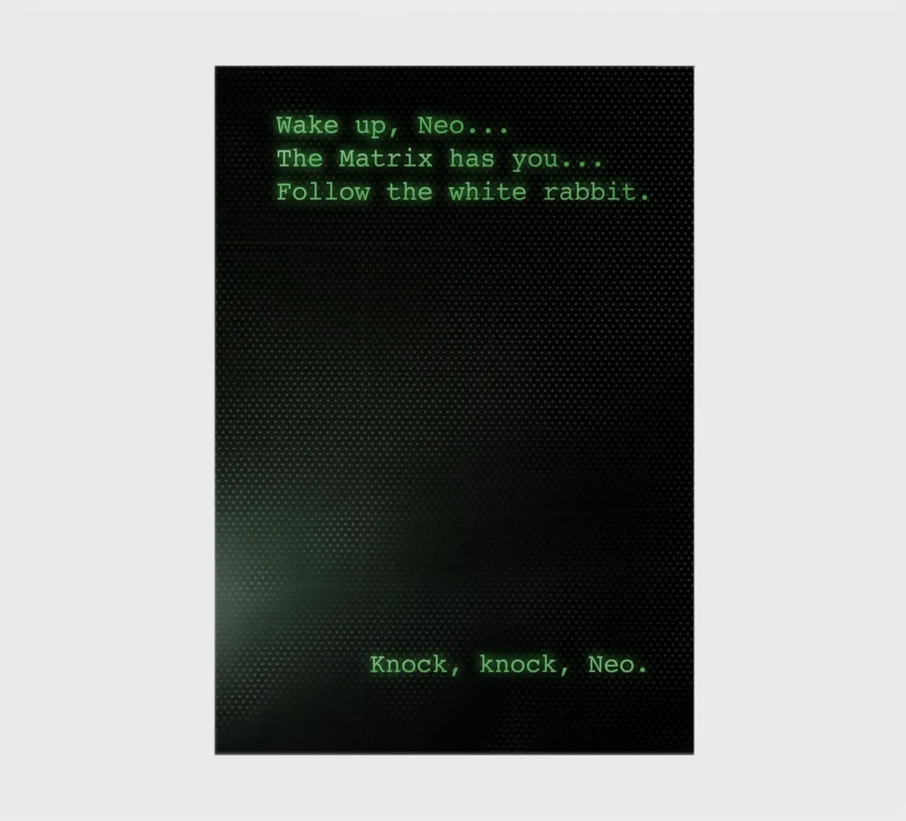 Wake Up Neo notebook by nabakumov