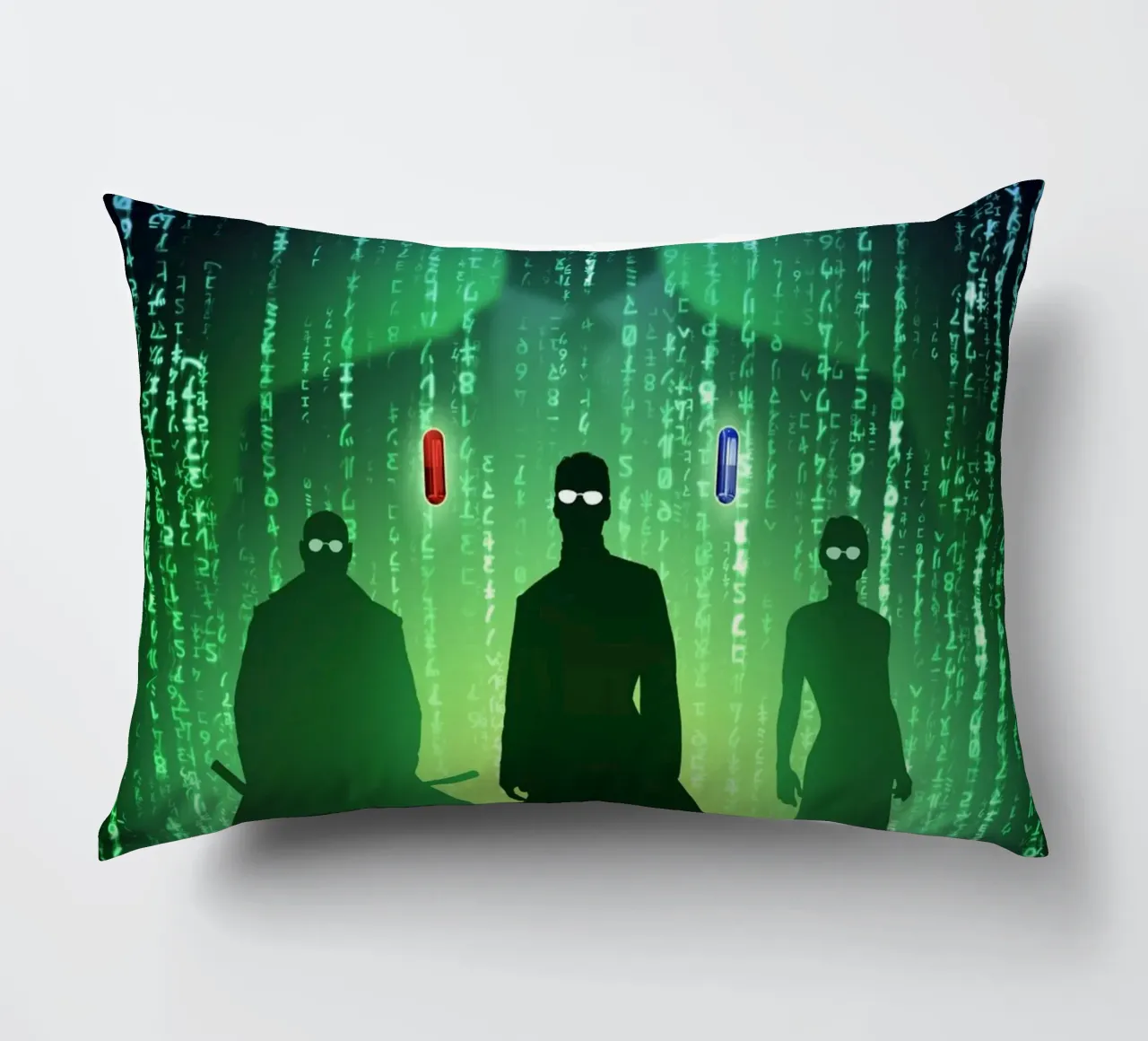 The Matrix Silhouettes cuscino da nabakumov
