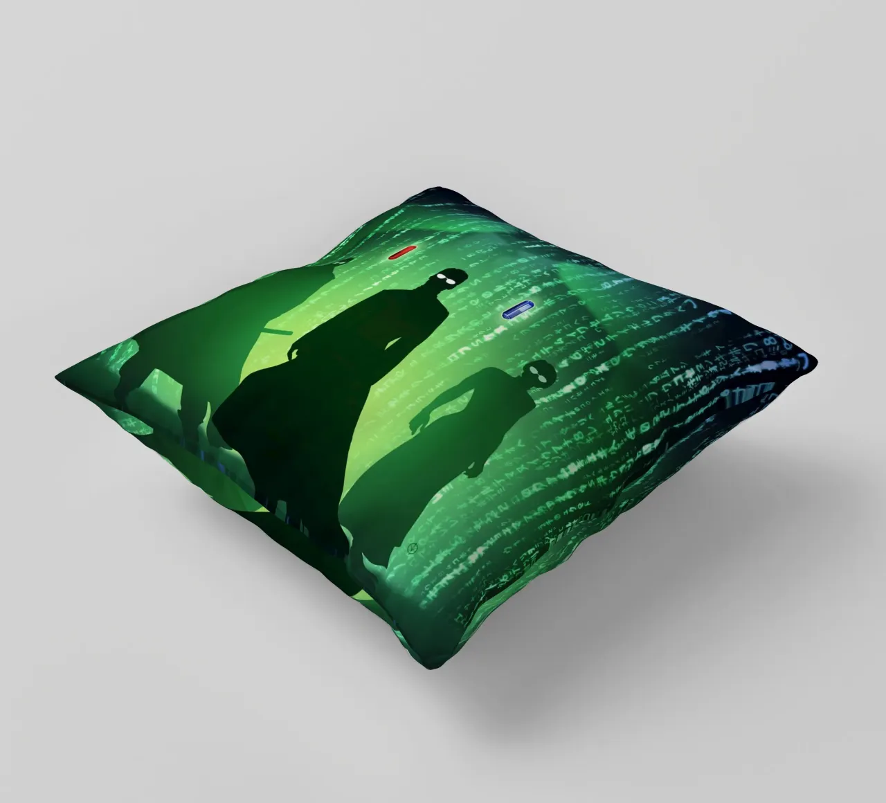 The Matrix Silhouettes cuscino da nabakumov