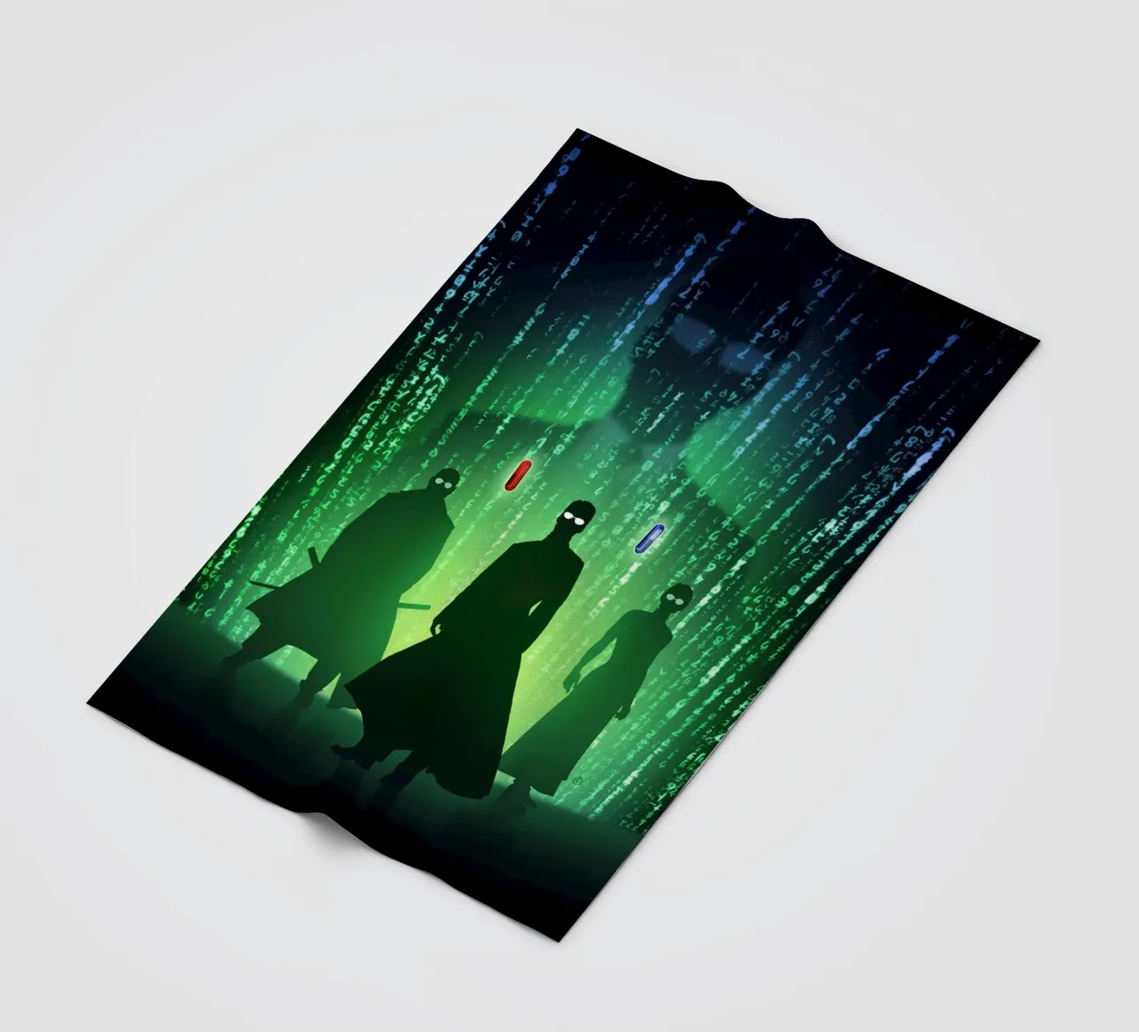 The Matrix Silhouettes coperta in pile da nabakumov