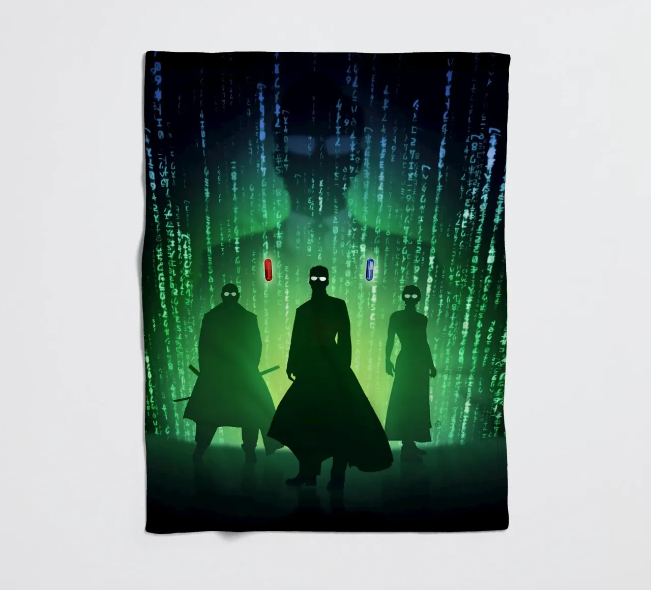 The Matrix Silhouettes coperta in pile da nabakumov
