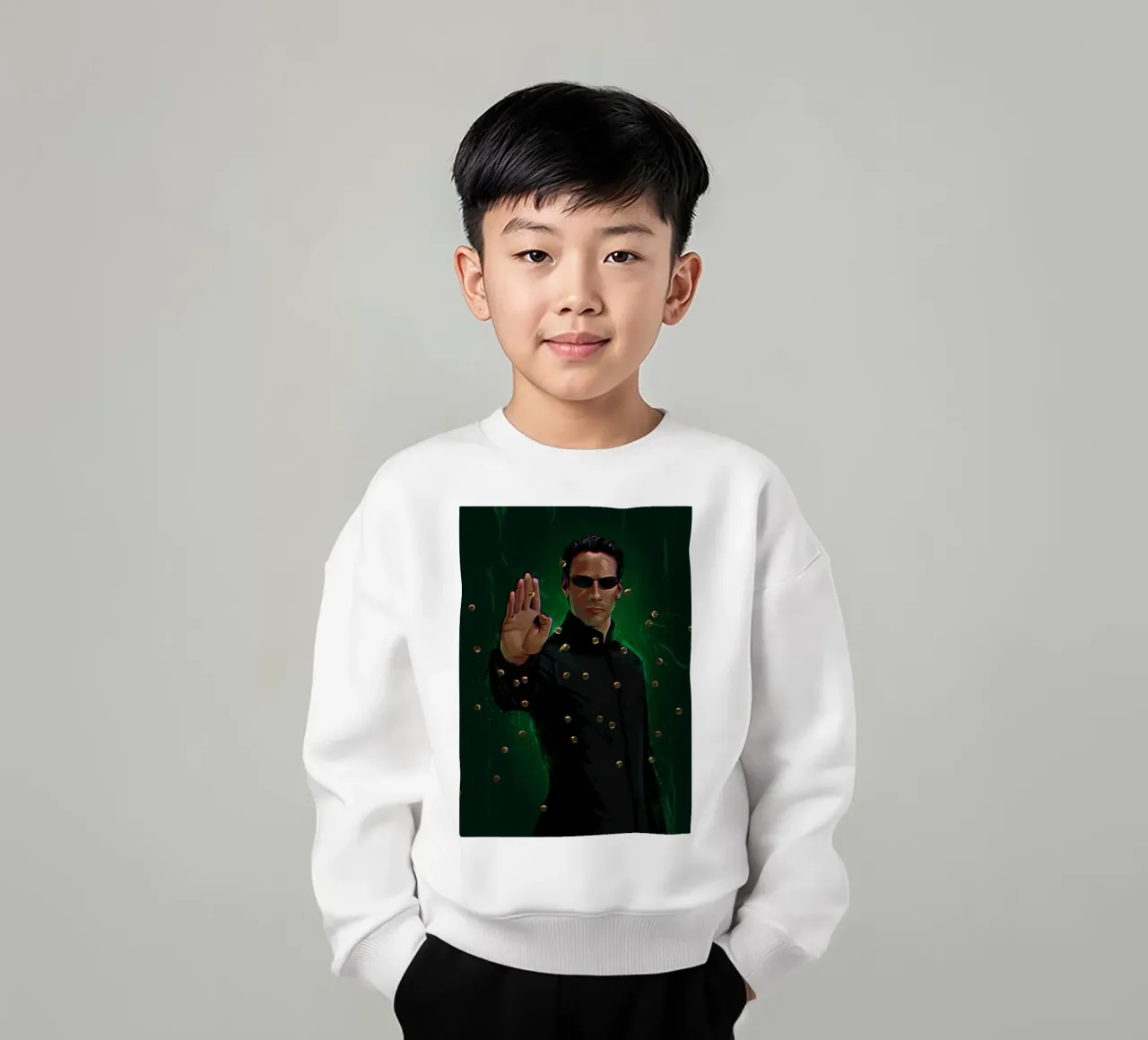 Neo The One felpa bambino da nabakumov