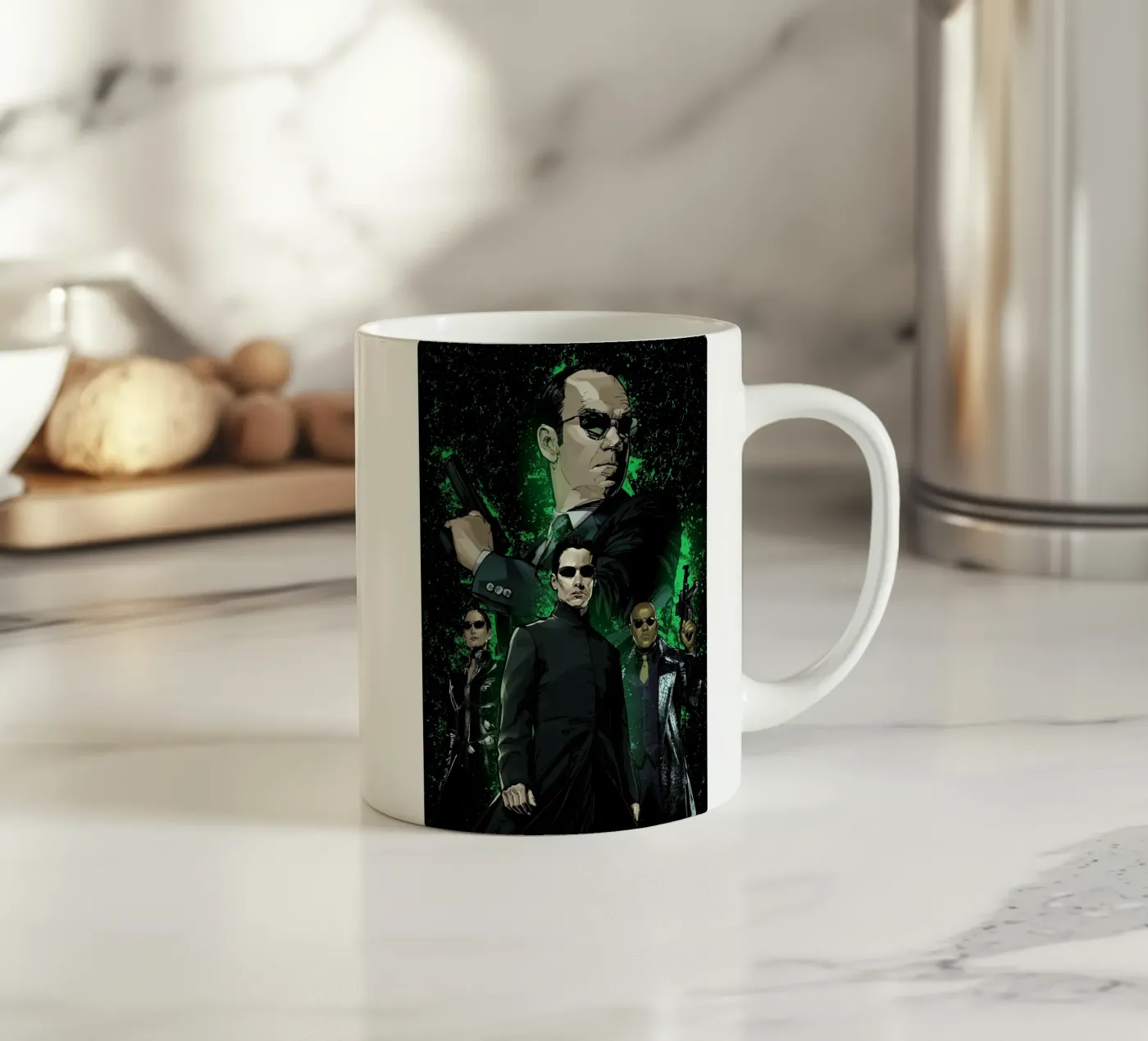 The Matrix ceramic mug by nabakumov