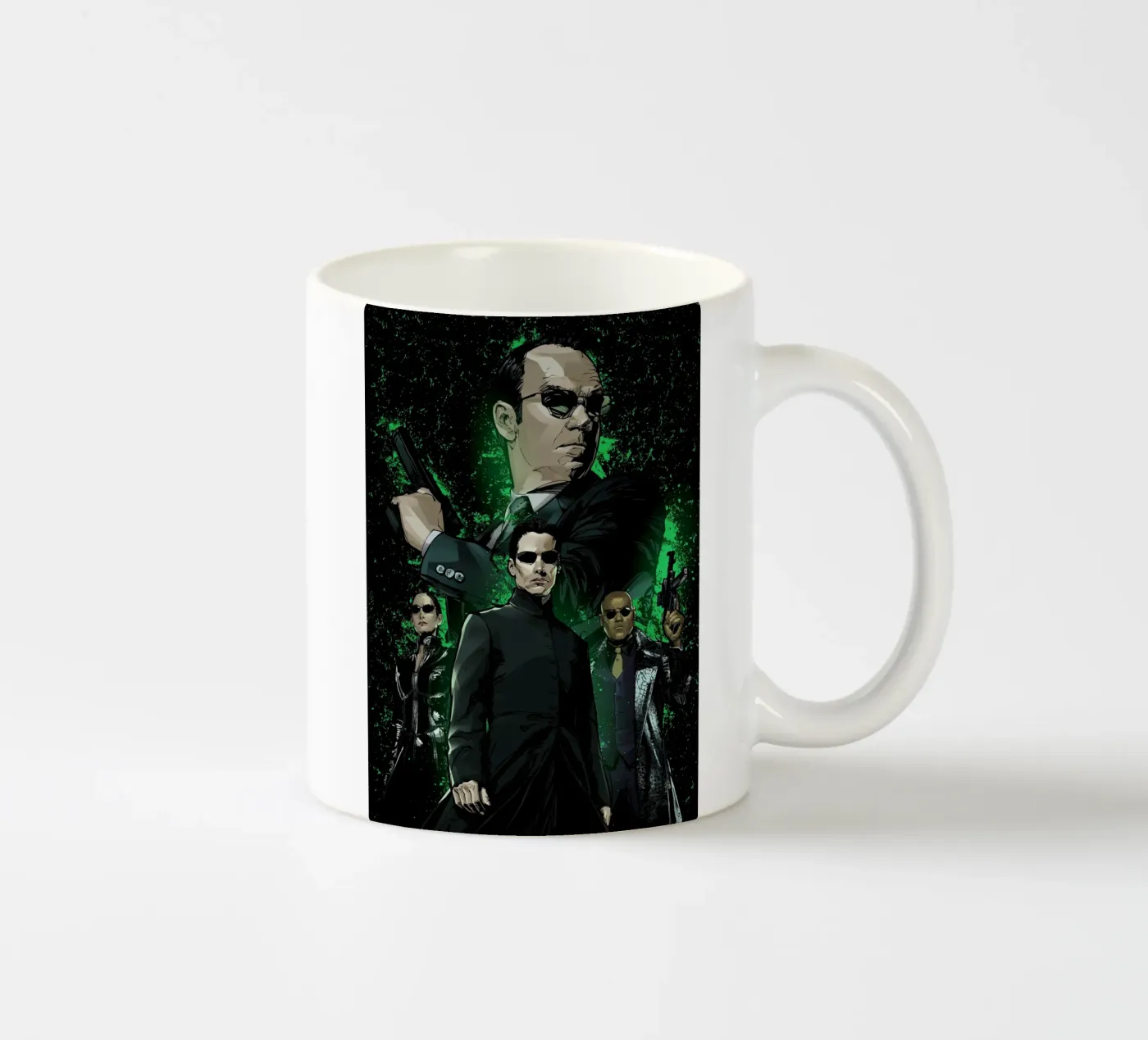 The Matrix ceramic mug by nabakumov