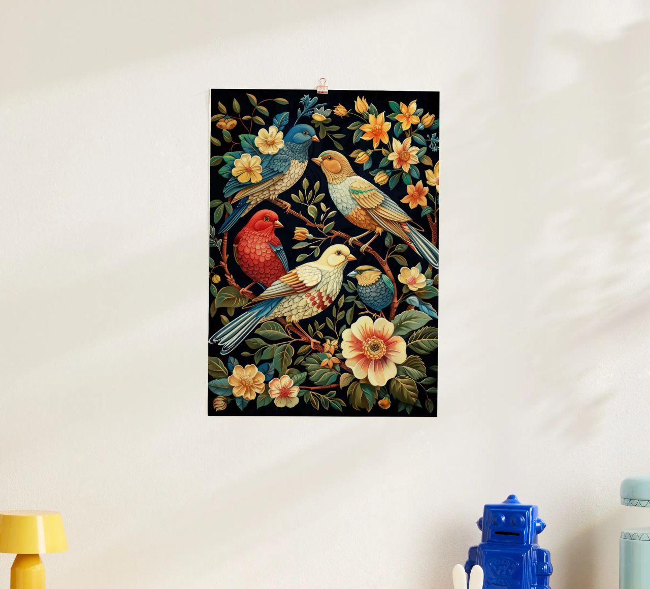 William Morris poster by Nikis Art Studio