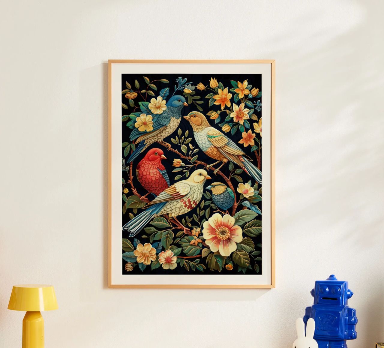 William Morris poster by Nikis Art Studio