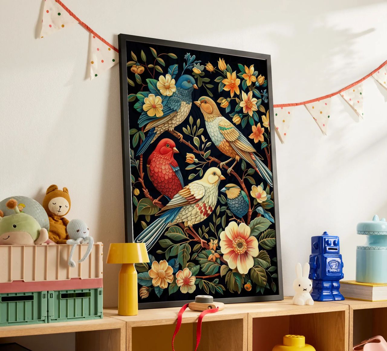William Morris poster by Nikis Art Studio