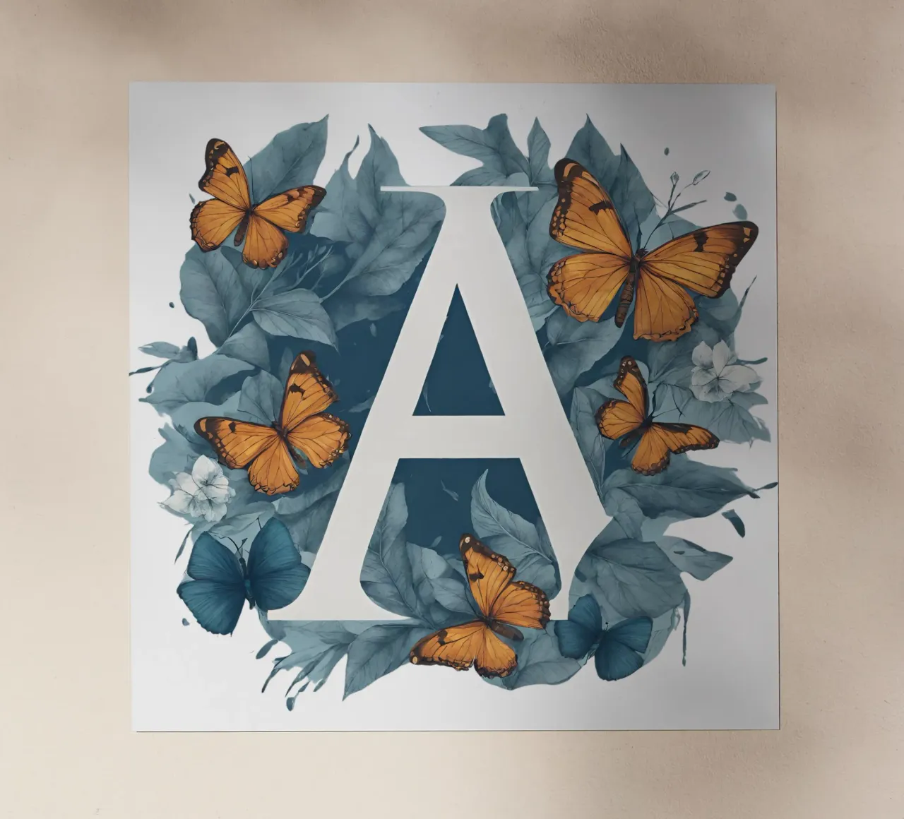 Farfalla blu A pellicola backlit da Shinery