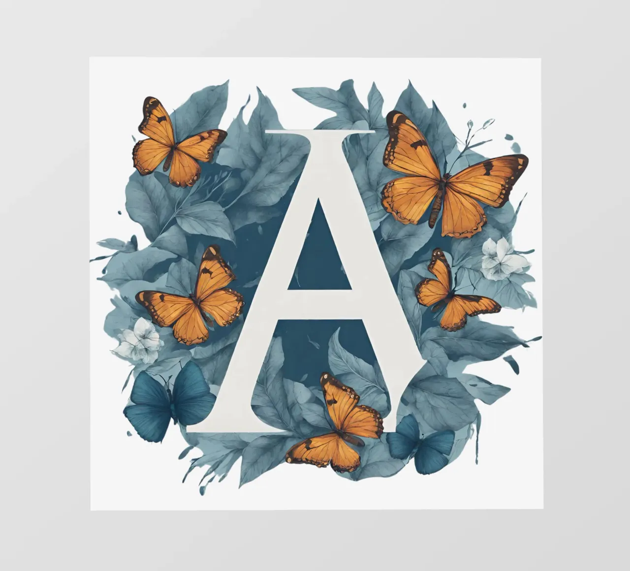 Farfalla blu A pellicola backlit da Shinery