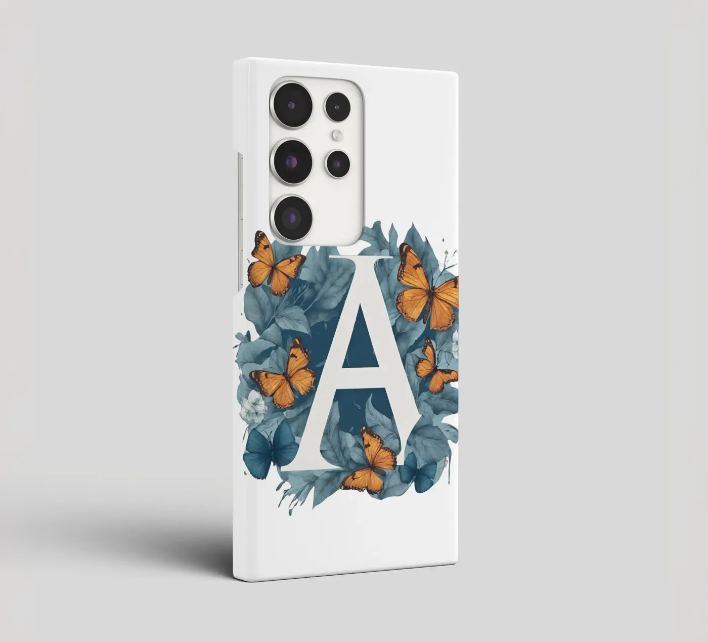 Farfalla blu A cover samsung da Shinery