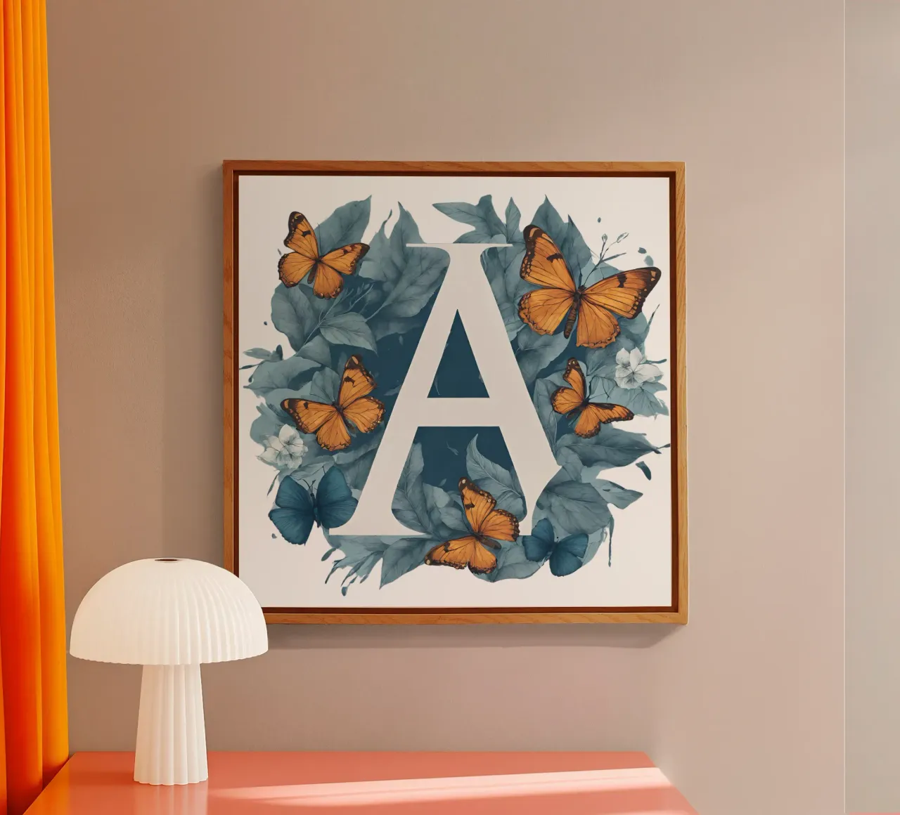 Farfalla blu A plexiglass da Shinery