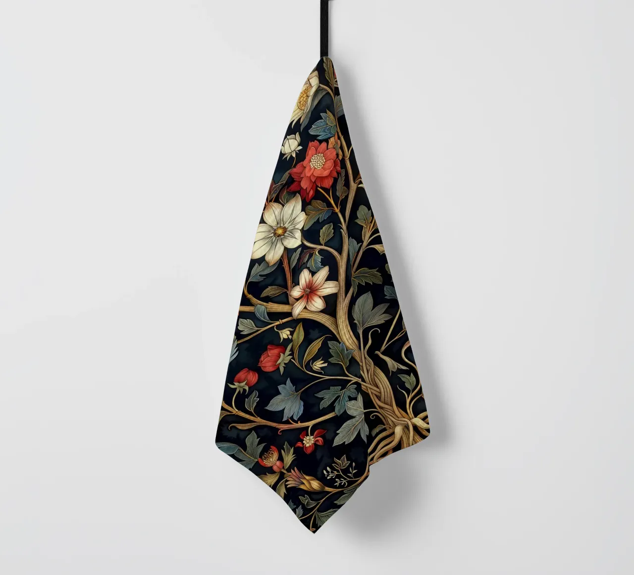 William Morris canovaccio da cucina da Nikis Art Studio