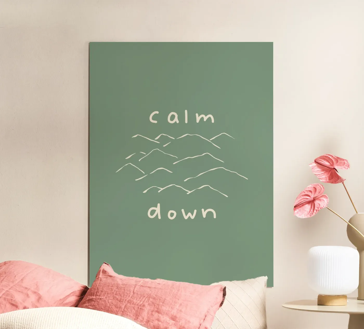 Calm Down poster de wild & free